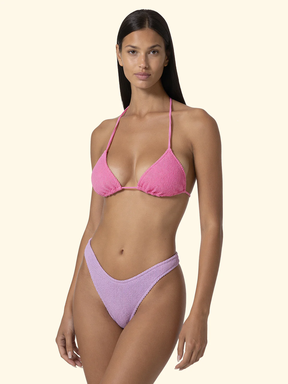 Slip Americano Fisso Donna F**K Lilla SW1220-LC