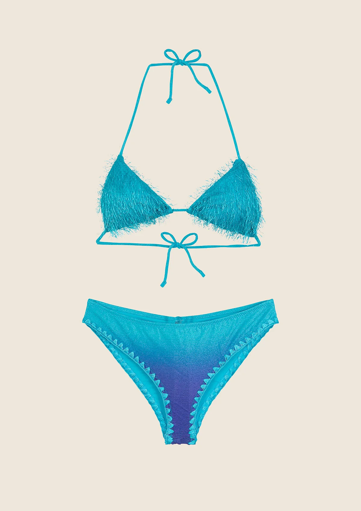 Bikini Donna F**K Triangolo con Slip Culotte Fantasia 1130-X46 - Image 4