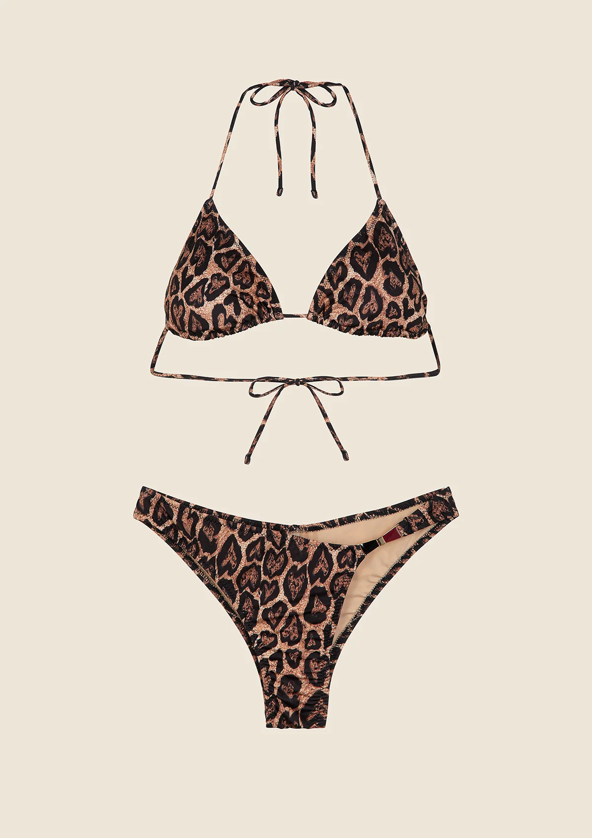 Bikini Donna F**K Triangolo con Slip Fisso Fantasia 0021-X26 - Image 3