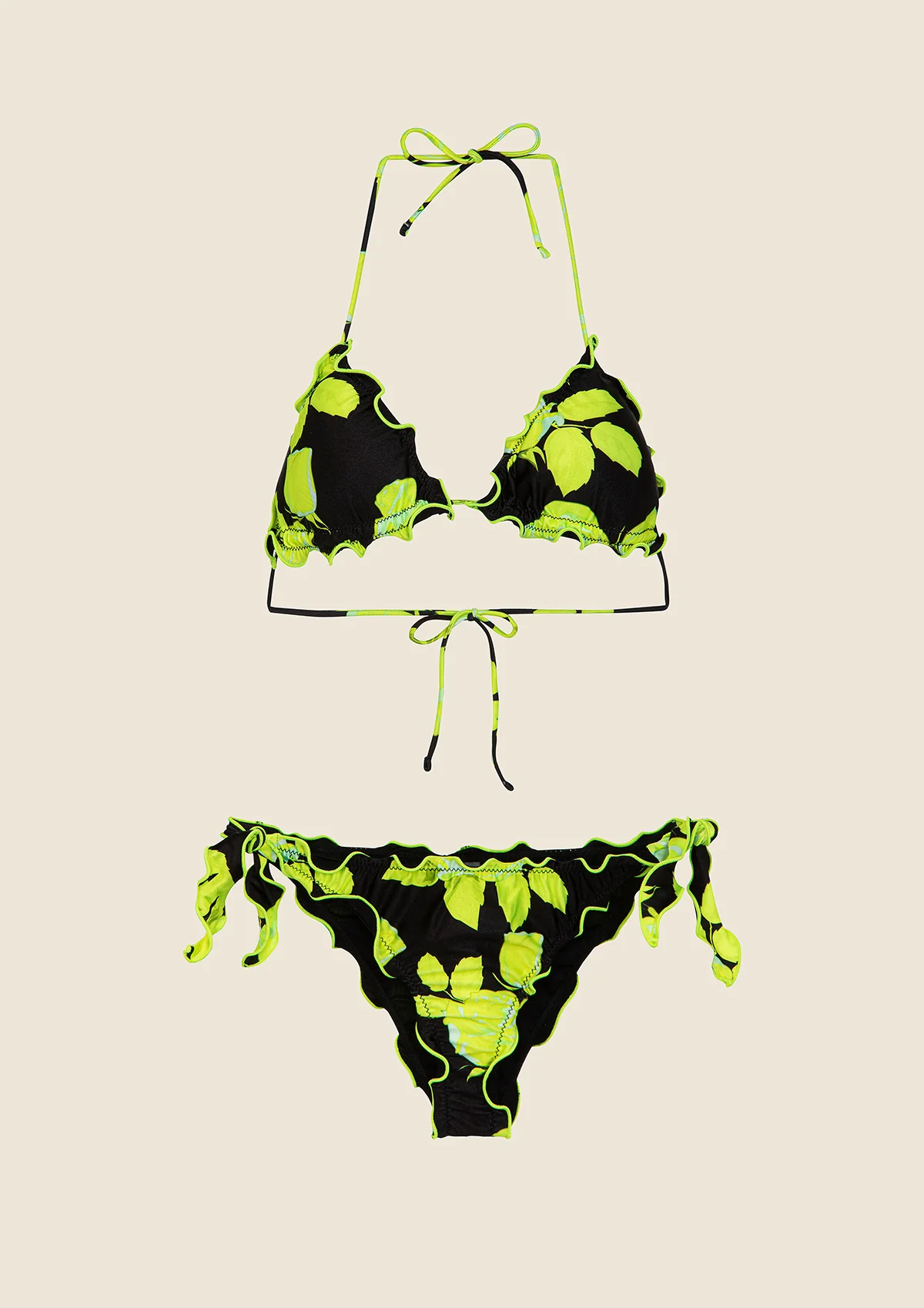 Bikini Donna F**K Triangolo con Slip Regolabile Fantasia 2206-X41 - Image 3