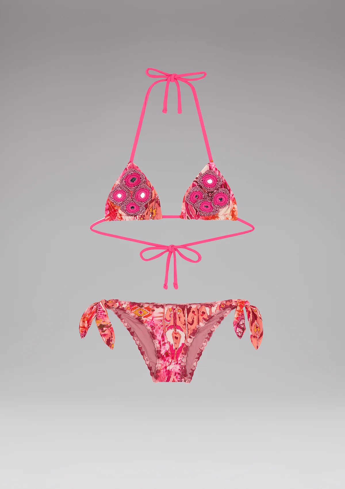 BIKINI TRIANGOLO E SLIP NODI REGOLABILE DREAMCATCHER