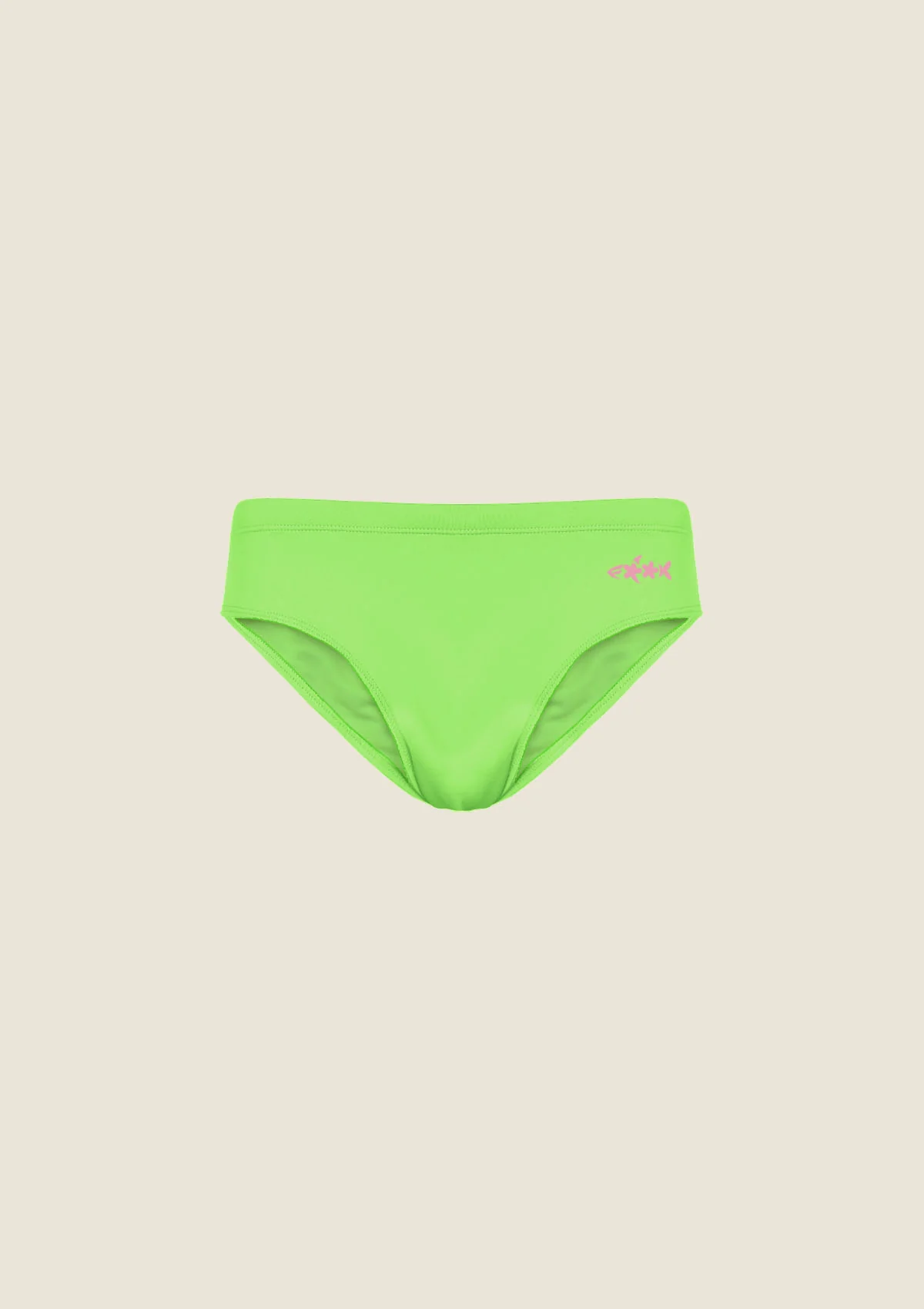 Slip Neonato F**K Verde Fluo N01SU20-FG