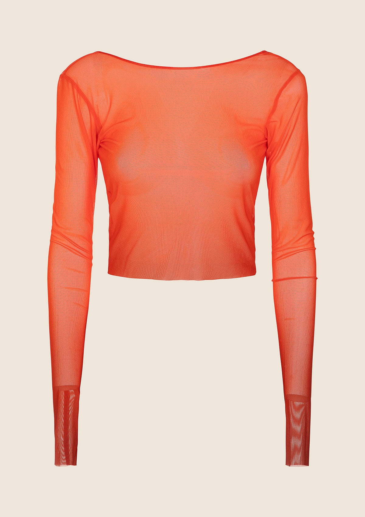 Crop Top Manica Lunga Donna F**K Degradè 1156-X45 - Image 4
