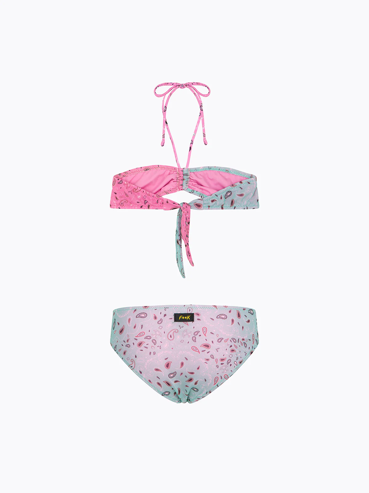 Bikini Bambina F**K Fascia con Slip Fisso Fantasia SG0661-X90 - Image 2