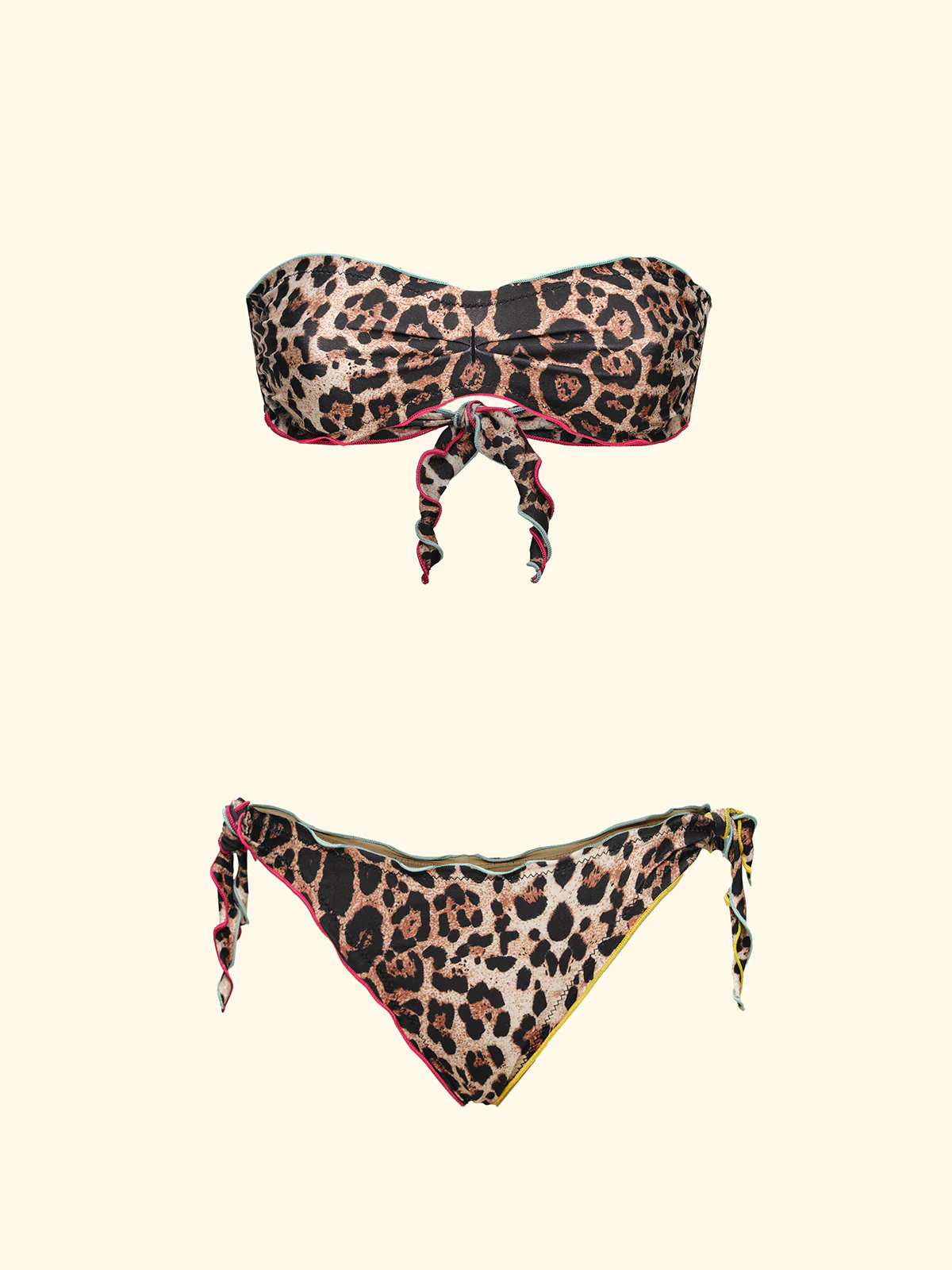Bikini Donna F**K Fascia con Slip Regolabile Fantasia SW2601X02 - Image 3