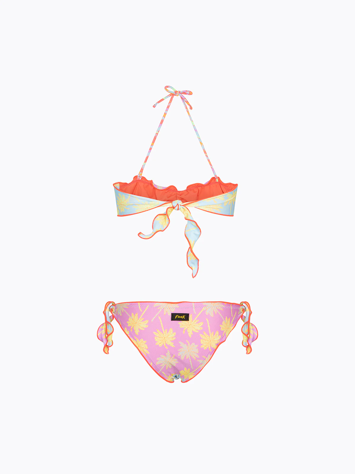 Bikini Bambina F**K Fascia con Slip Regolabile Fantasia SG0341-X35 - Image 2