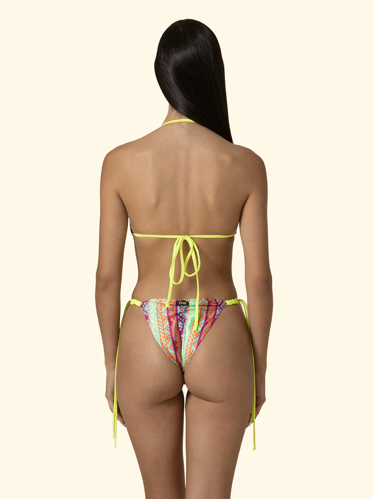 Bikini Donna F**K Fascia con Slip Regolabile Fantasia SW0271-X13 - Image 2