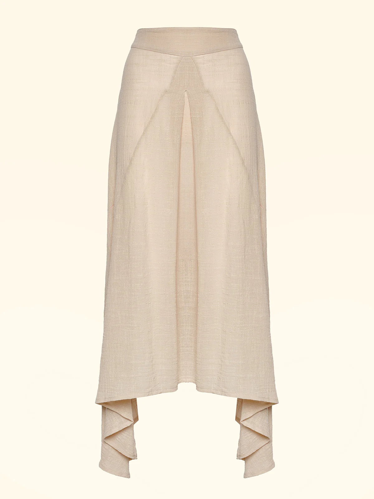 Gonna Lunga Donna F**K  Beige SW0739-BG - Image 3