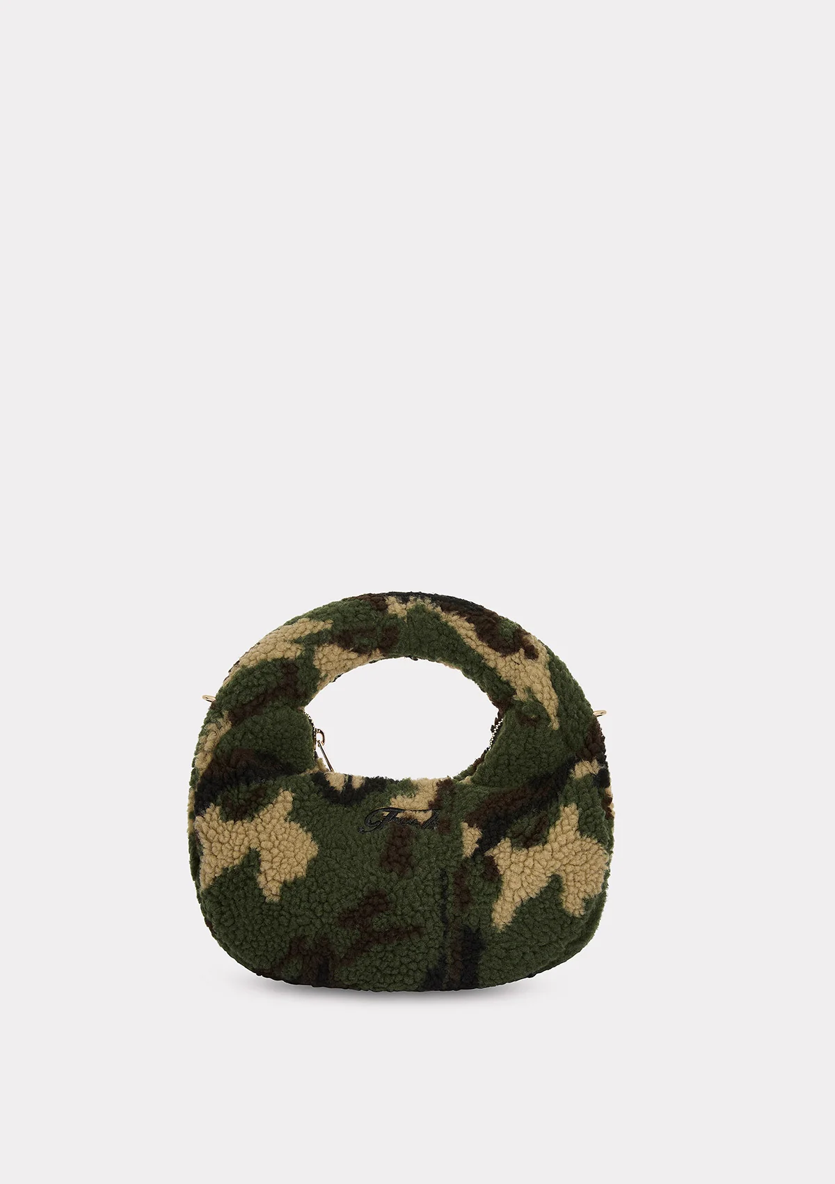 Hobo Bag Donna F**K Verde Militare WW0015-MG - Image 3