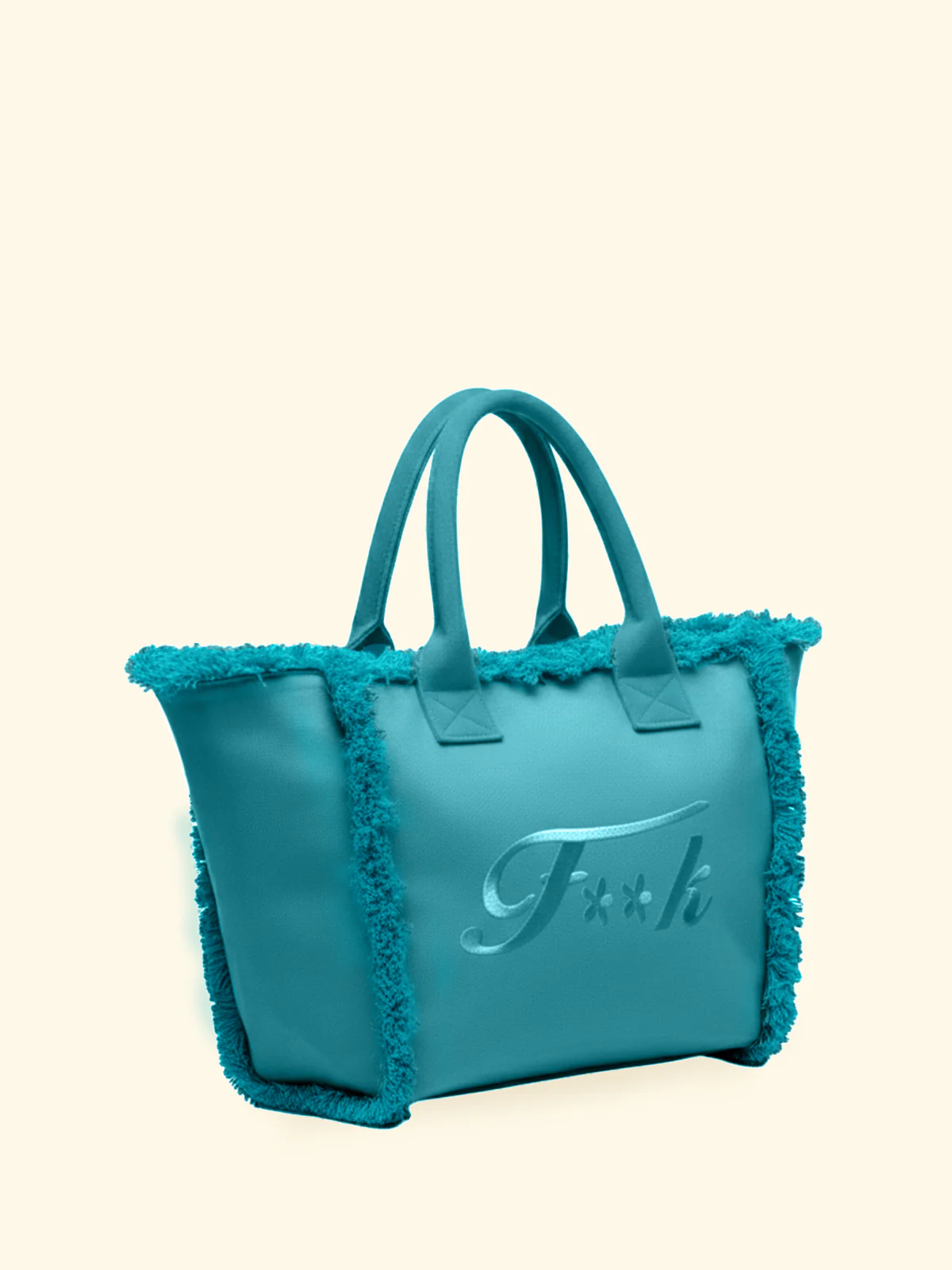 Maxi Bag Donna F**K Verde Acqua SW0110-AQ - Image 2