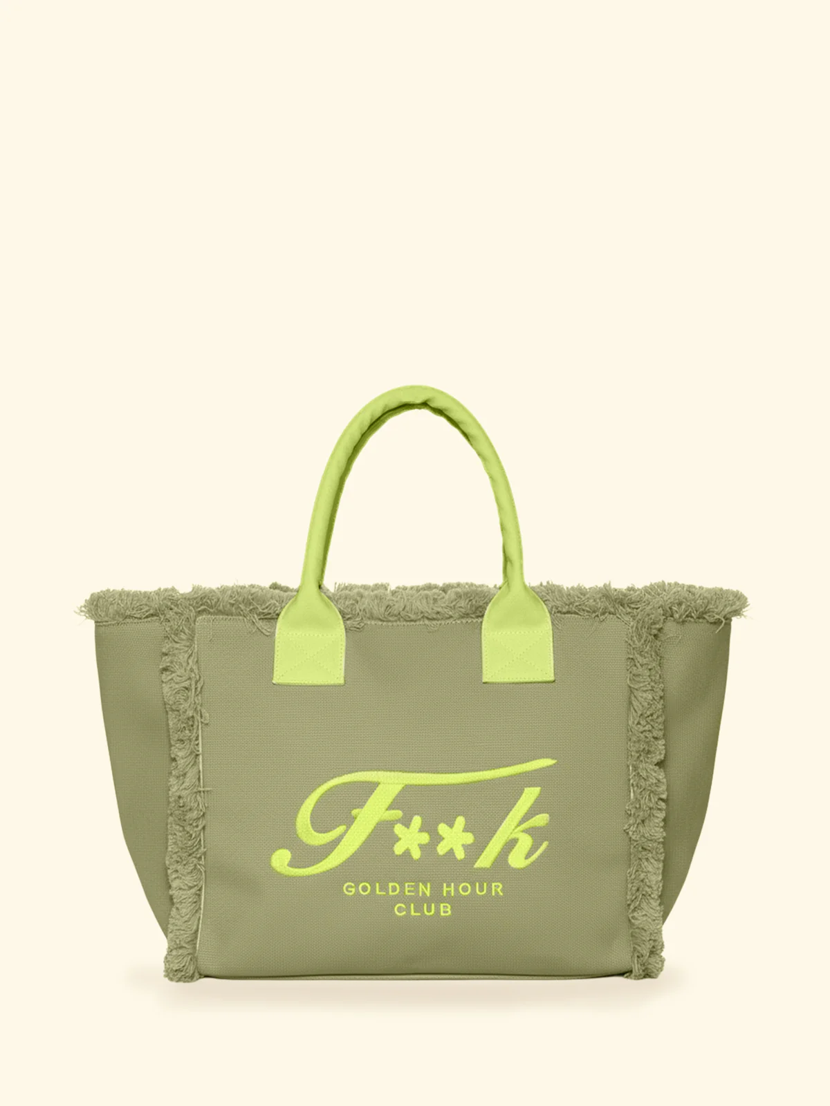 Maxi Bag Donna F**K Verde Militare SW0101-MG