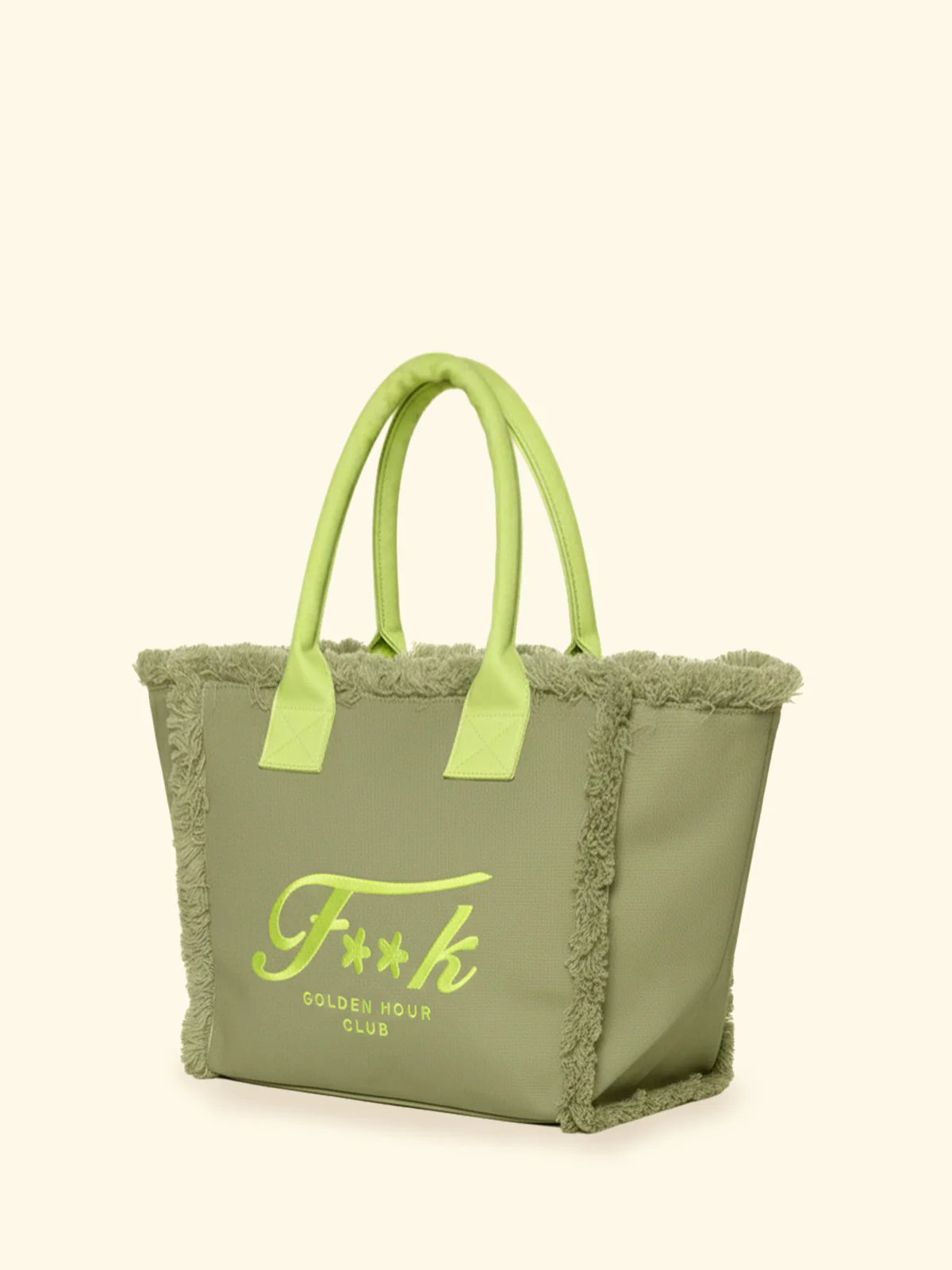 Maxi Bag Donna F**K Verde Militare SW0101-MG - Image 2