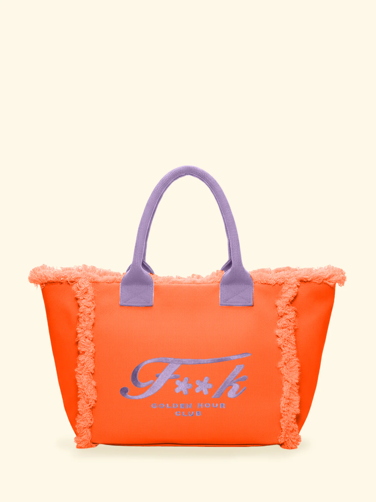 Maxi Bag Donna F**K Arancione SW0101-OR