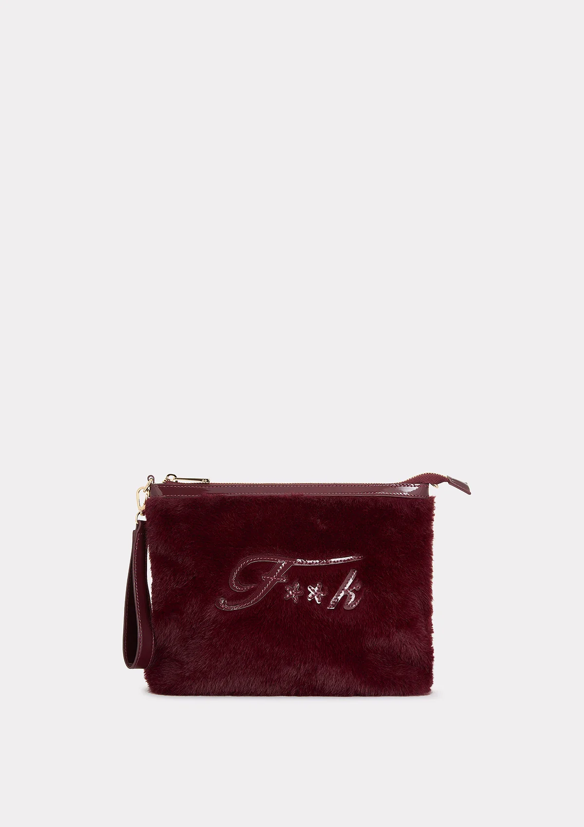 Maxi Pochette Donna F**K Bordeaux WW0205-BD
