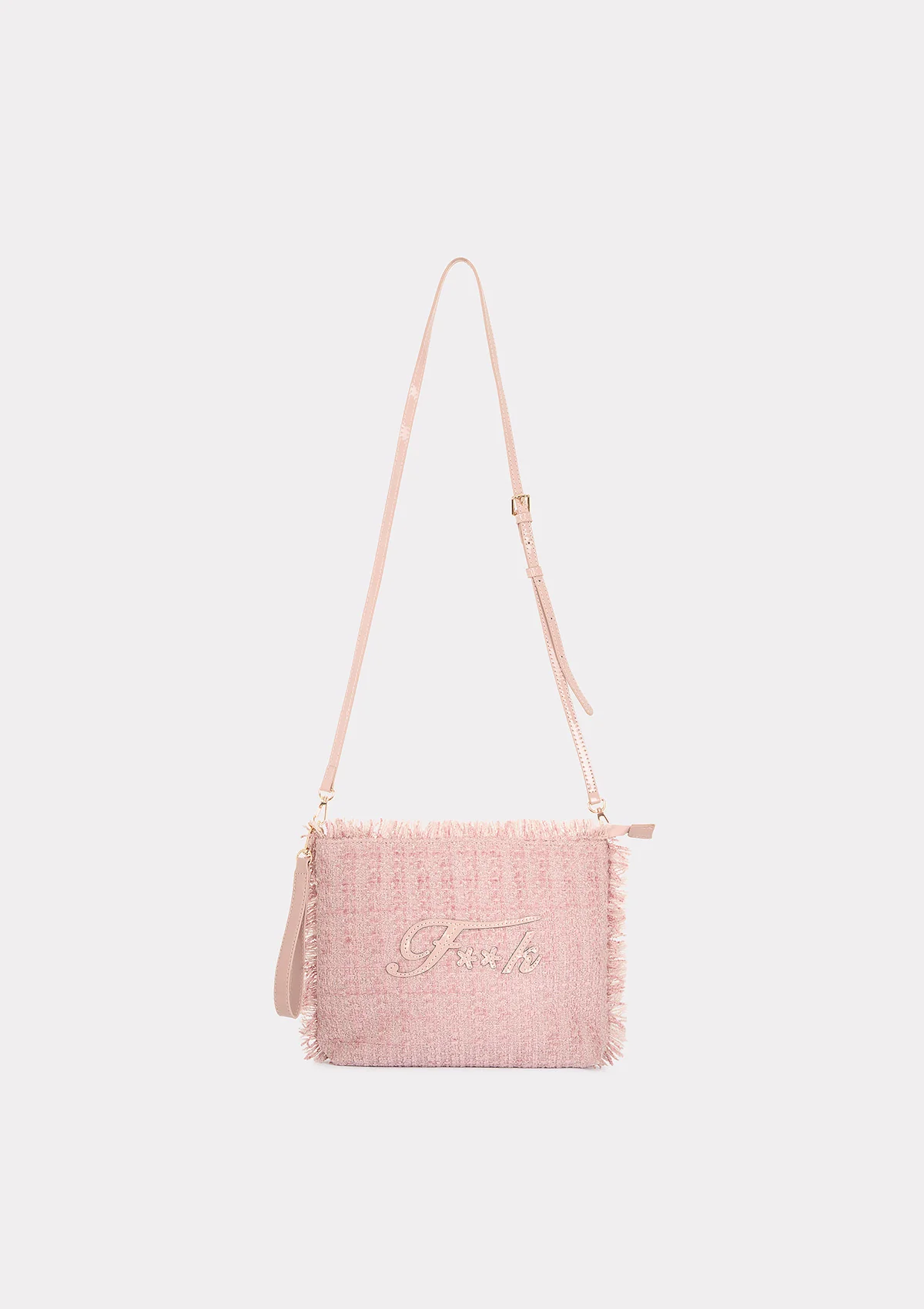 Maxi Pochette Donna F**K Light Pink WW0085-LP - Image 2