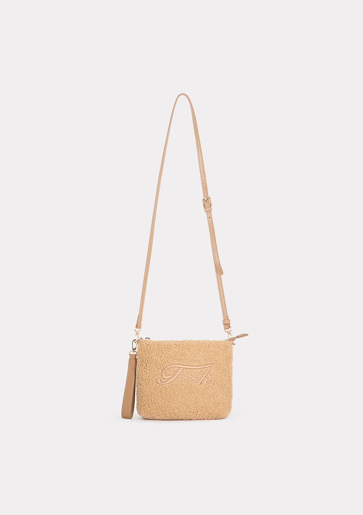 Mini Pochette Donna F**K Beige WW0020-BG - Image 2