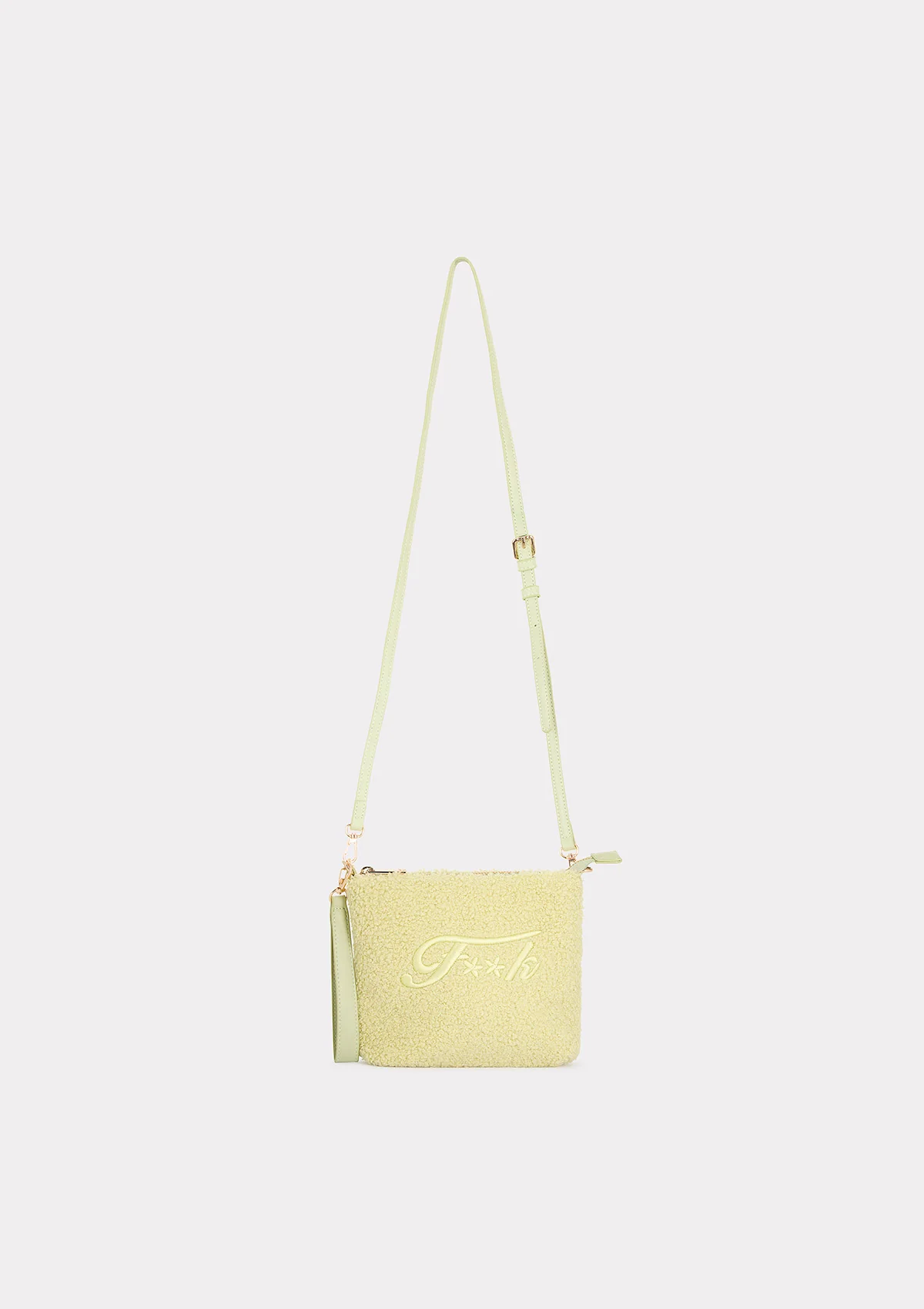 Mini Pochette Donna F**K Light Green WW0020-LN - Image 2