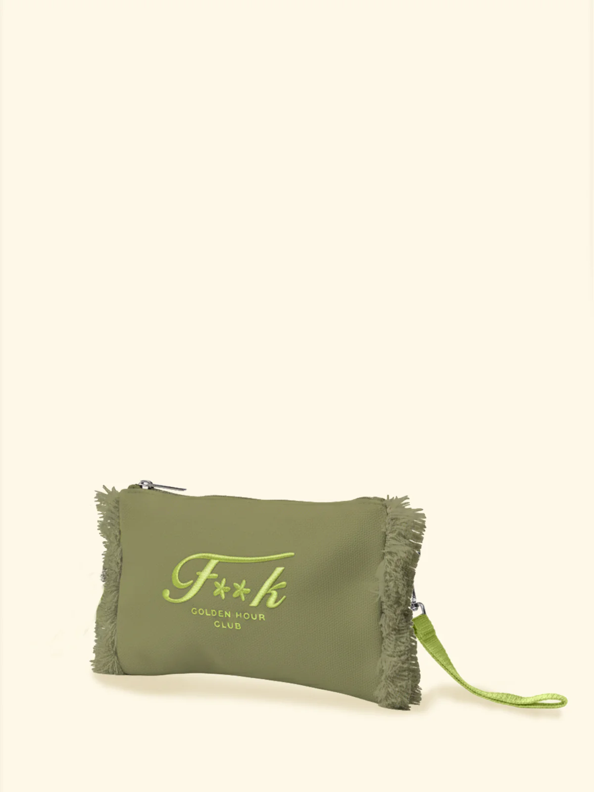 Mini Pochette Donna F**K Verde Militare SW0108-MG - Image 2