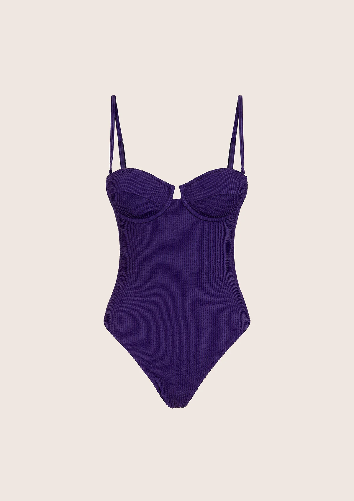 Monokini con Ferretto Donna F**K Viola 1240-PR - Image 3