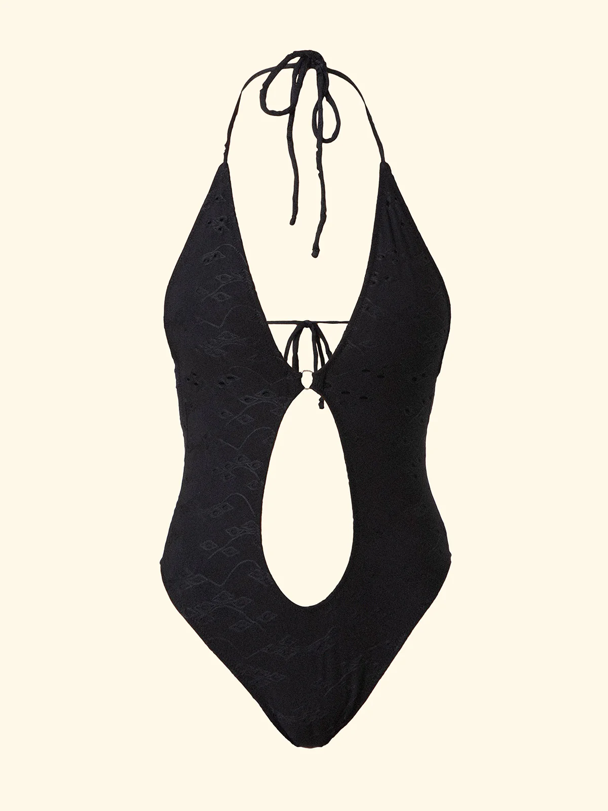 Monokini Donna F**K Nero SW0722-BK - Image 4