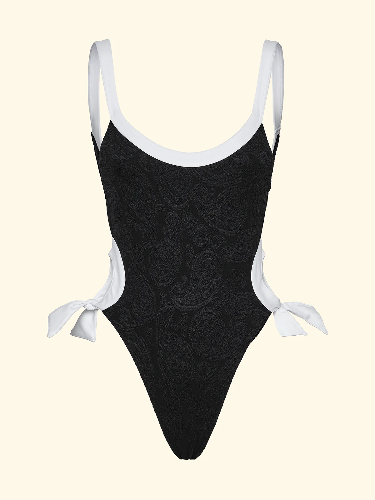 Monokini Donna F**K Nero SW0532-BK - Image 3