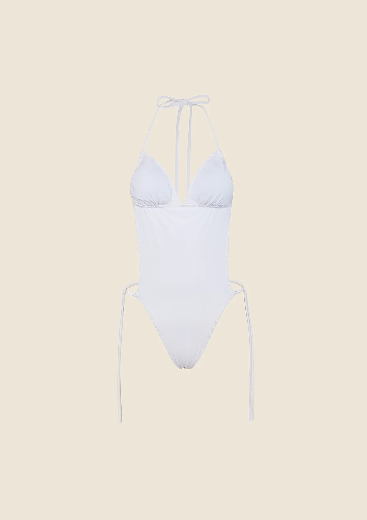 Monokini Donna F**K Bianco 0302-WH - Image 4