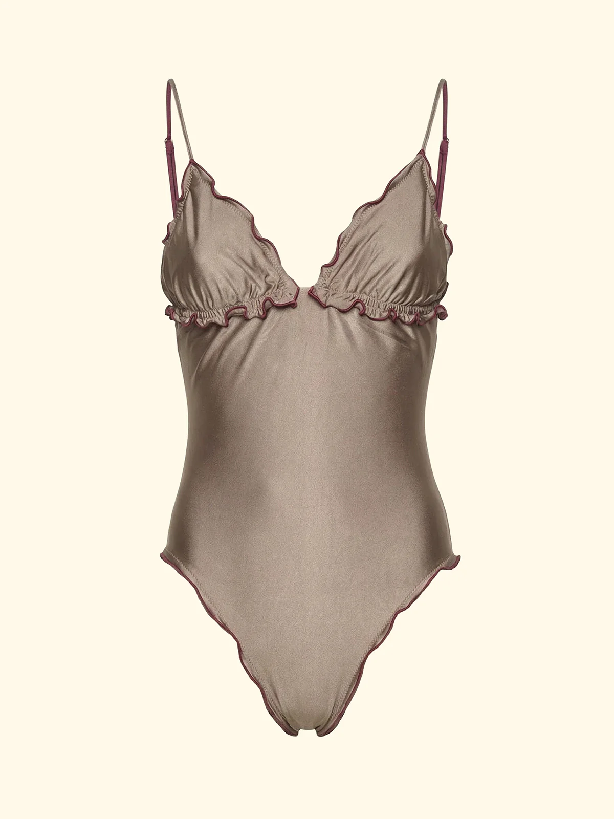 Monokini Donna F**K Grigio SW1910-DG - Image 3