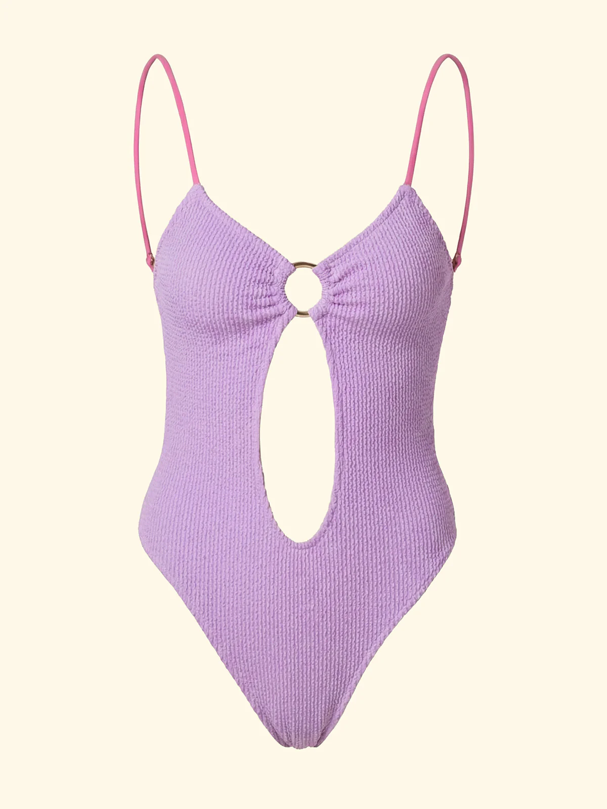 Monokini Donna F**K Lilla SW1204-LC - Image 3