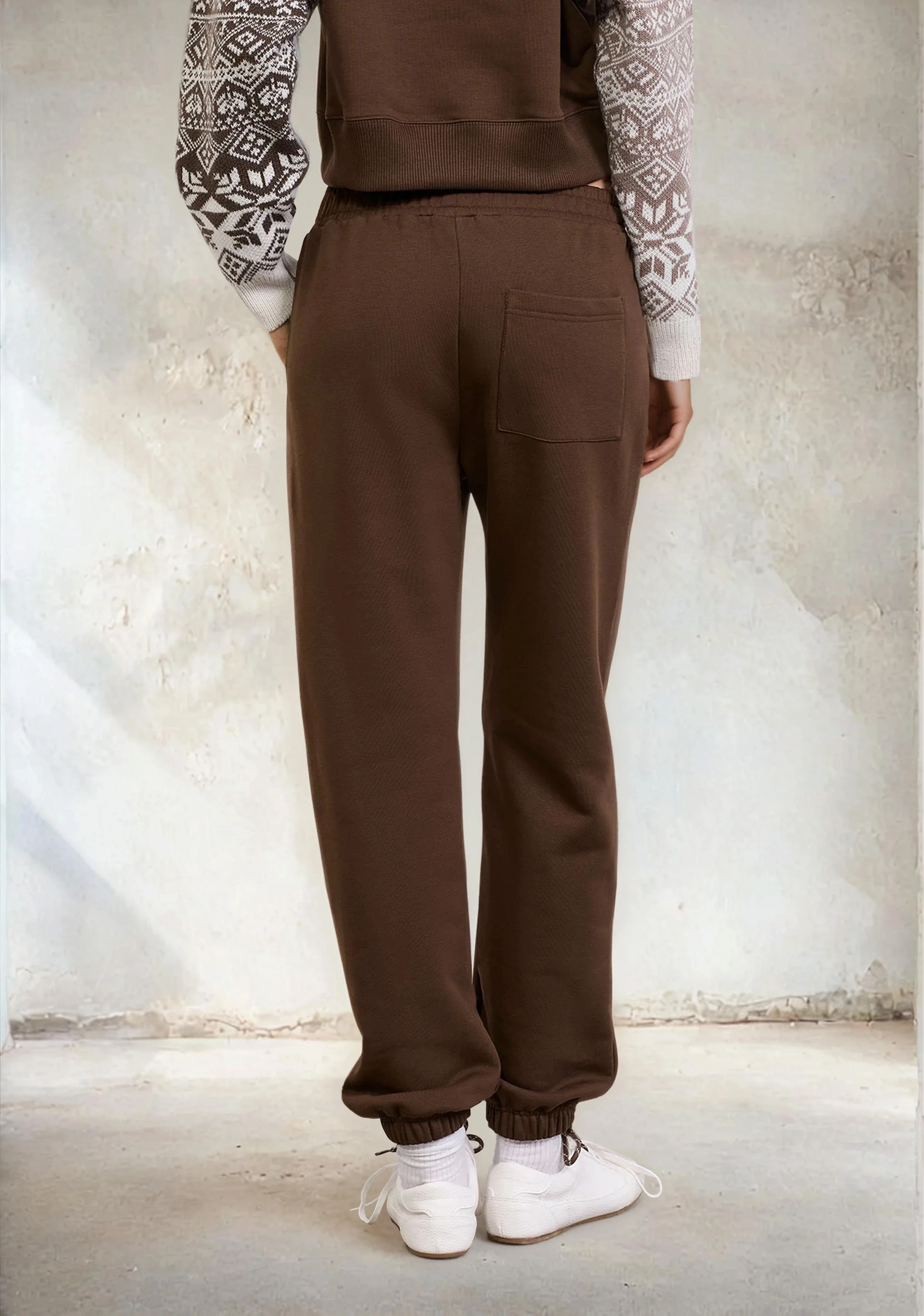 Pantalone Donna F**K Marrone W0212-BN - Image 3