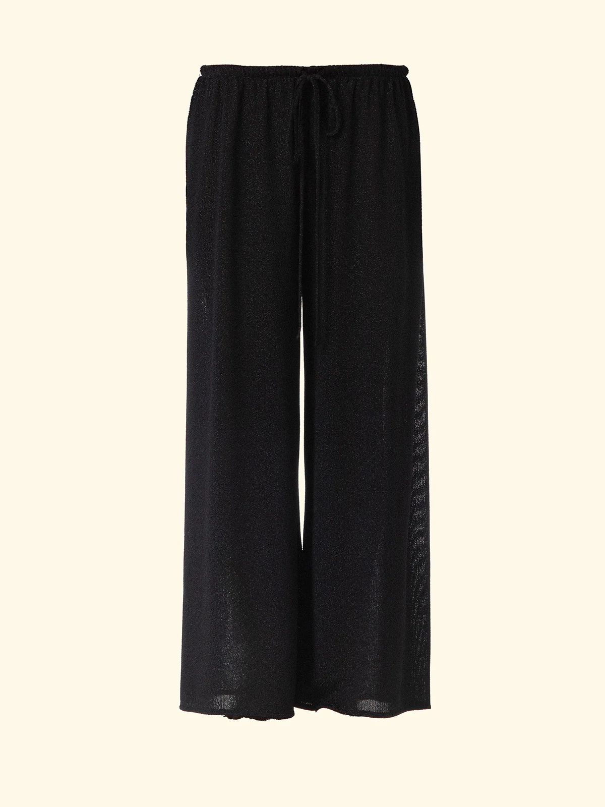 Pantalone Palazzo Donna F**K Nero SW0757-BK - Image 3