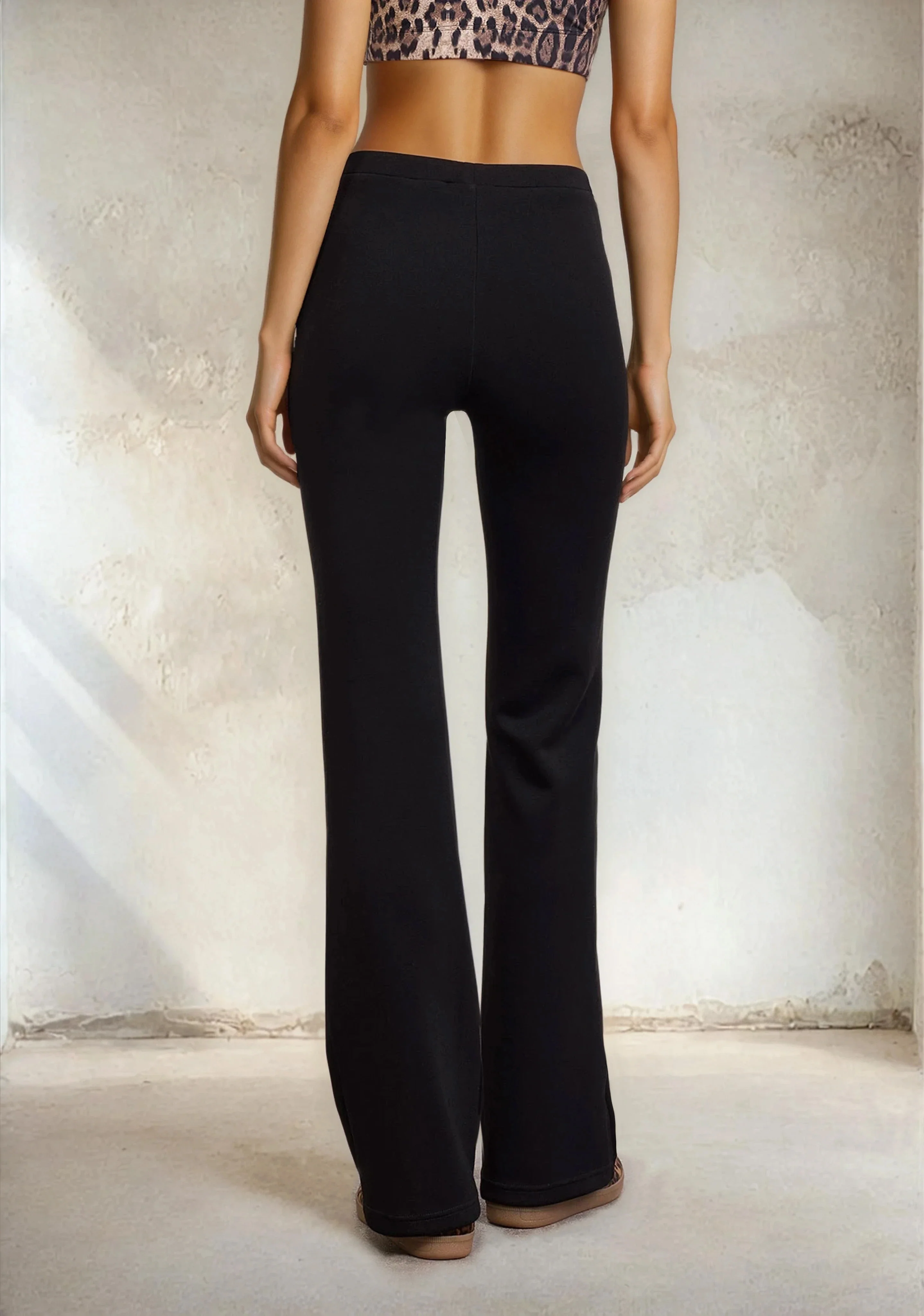 Pantalone Zampa Donna F**K Nero W0310-BK - Image 3