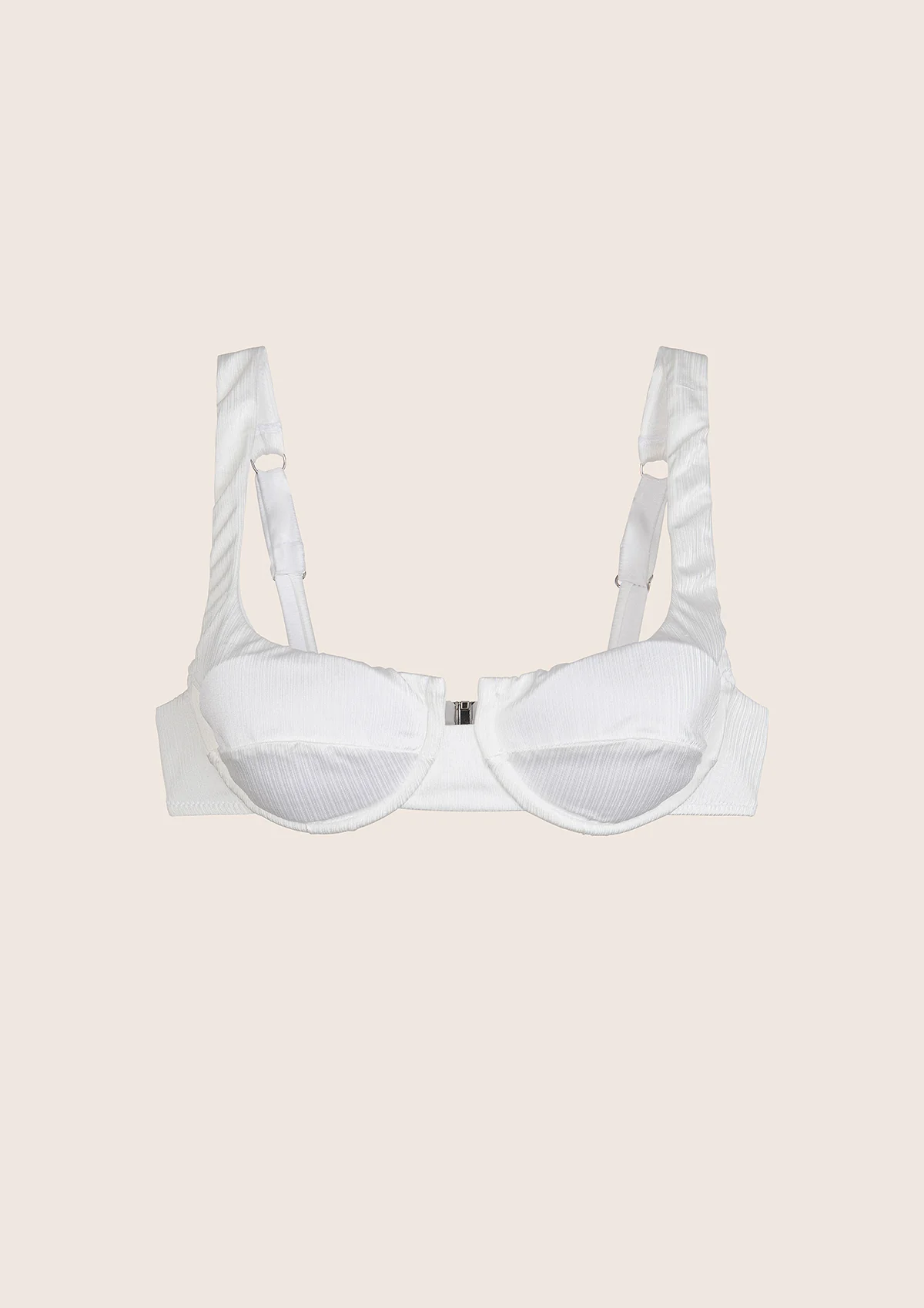 Reggiseno con Ferretto Donna F**K Bianco 1923-WH - Image 3