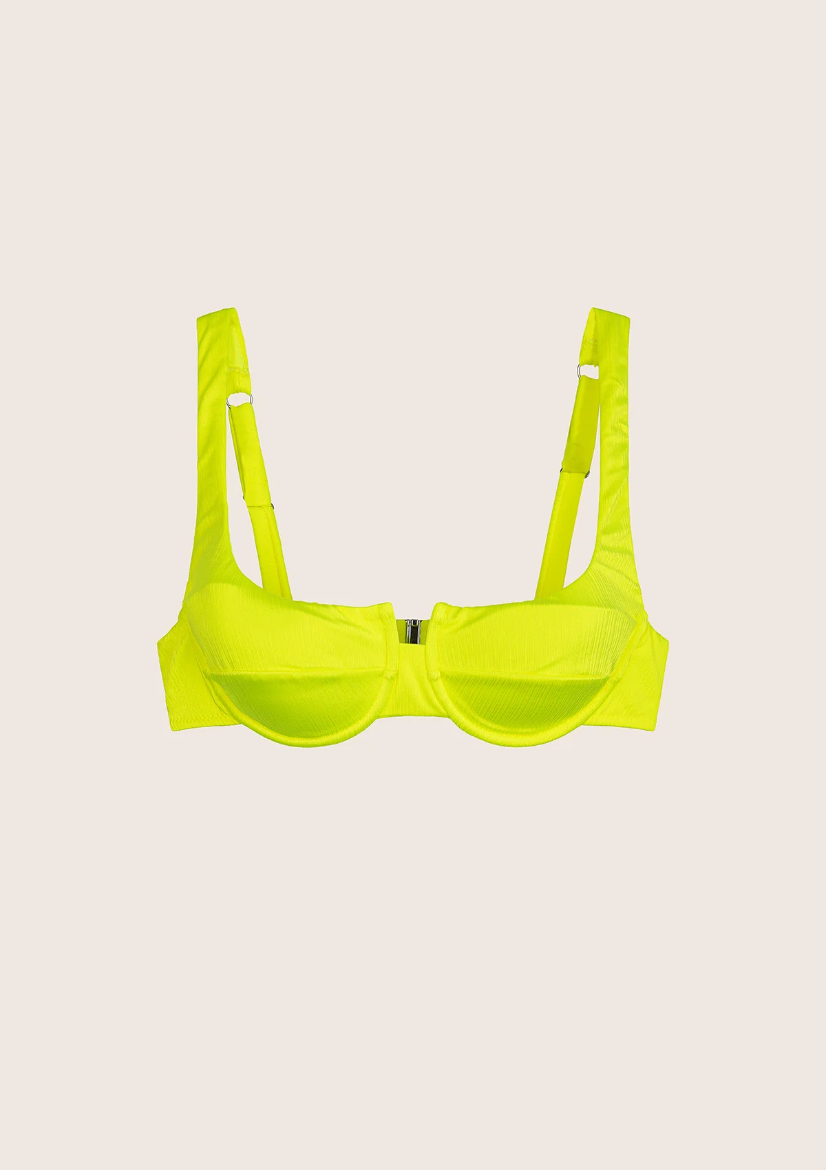 Reggiseno con Ferretto Donna F**K Giallo Fluo 1923-FY - Image 3