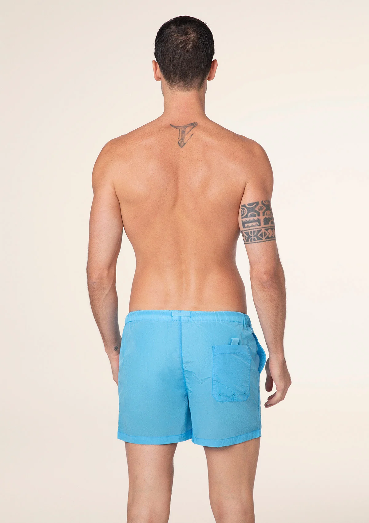 Shorts Uomo F**K Celeste M01BU06-CL - Image 2