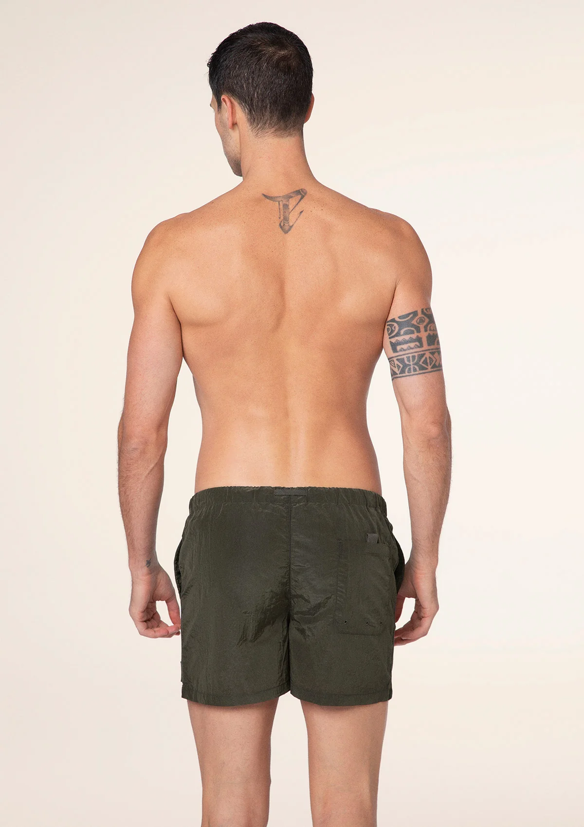 Shorts Uomo F**K Verde Militare M01BU06-MG - Image 2