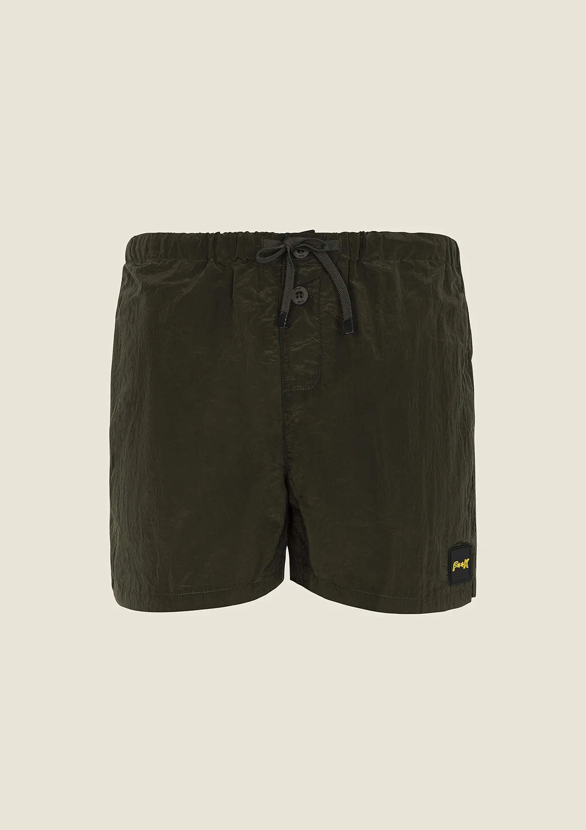 Shorts Uomo F**K Verde Militare M01BU06-MG - Image 3
