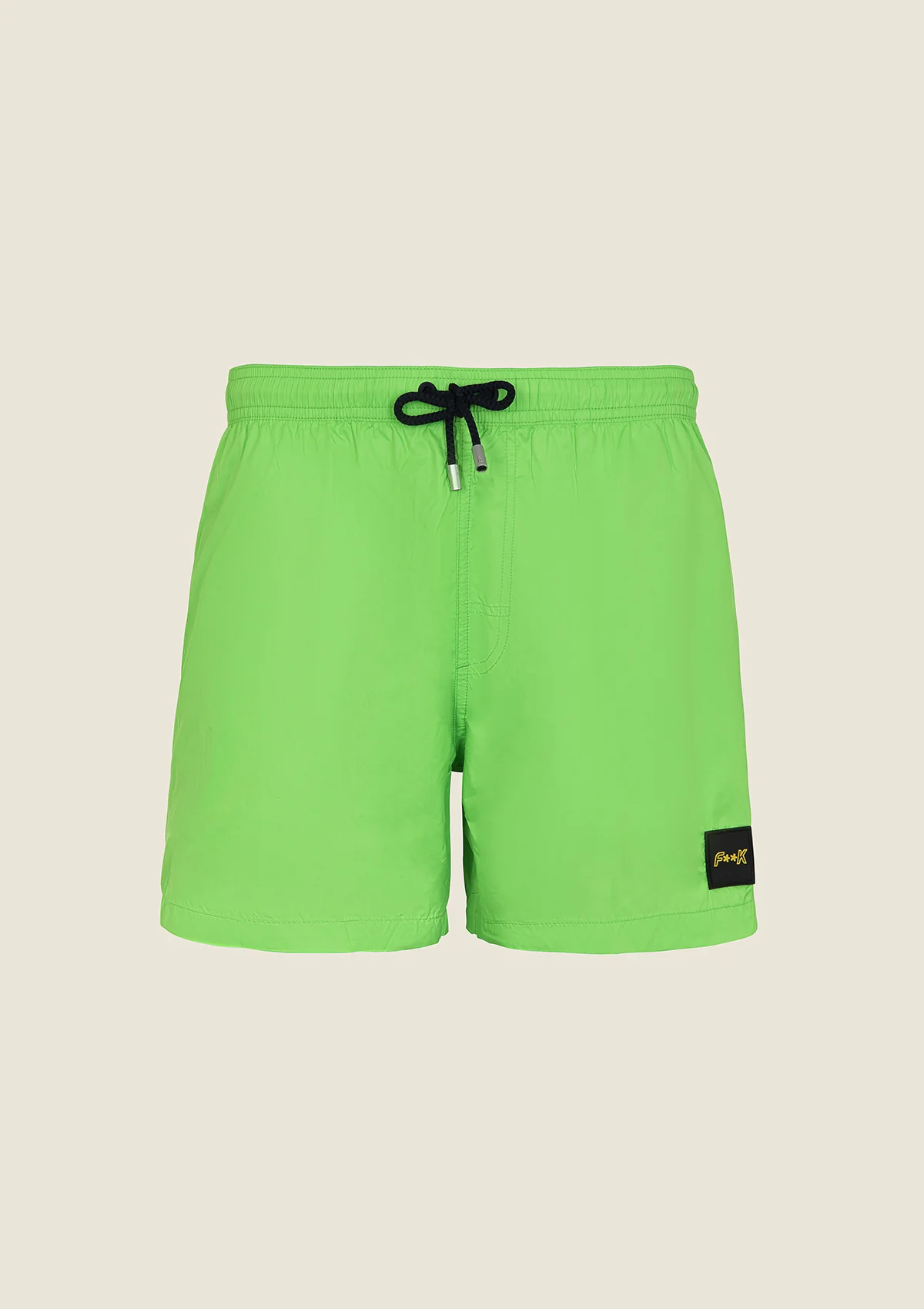 Shorts Uomo F**K Verde Fluo M01BU02-FG - Image 3