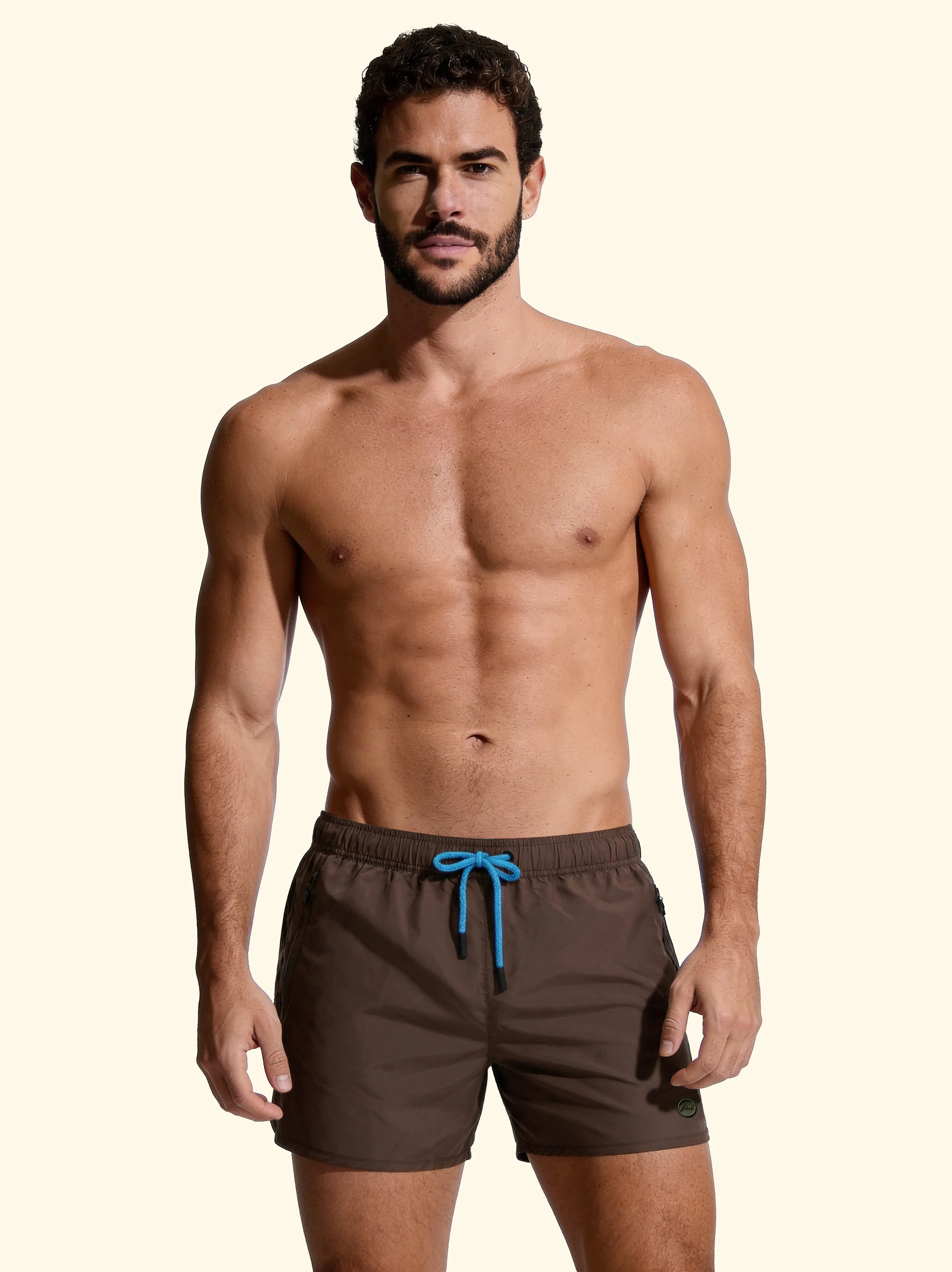 Shorts Uomo F**K Marrone SM5003-BN