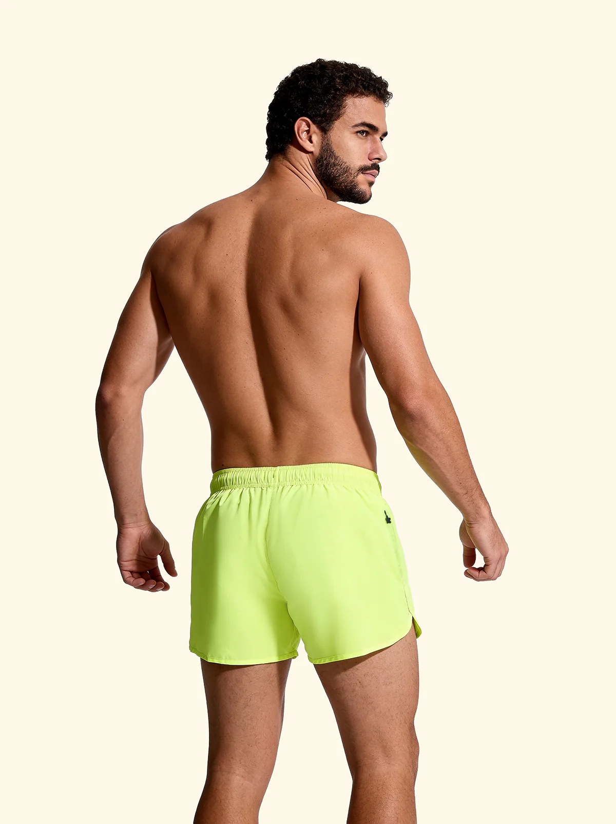 Shorts Uomo F**K Giallo Fluo SM5003-FY - Image 2