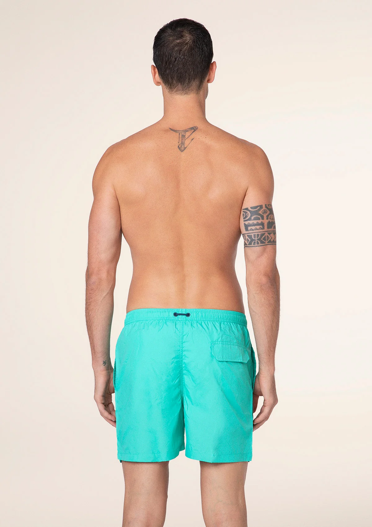 Shorts Uomo F**K Verde Acqua M01BU04-AQ - Image 2