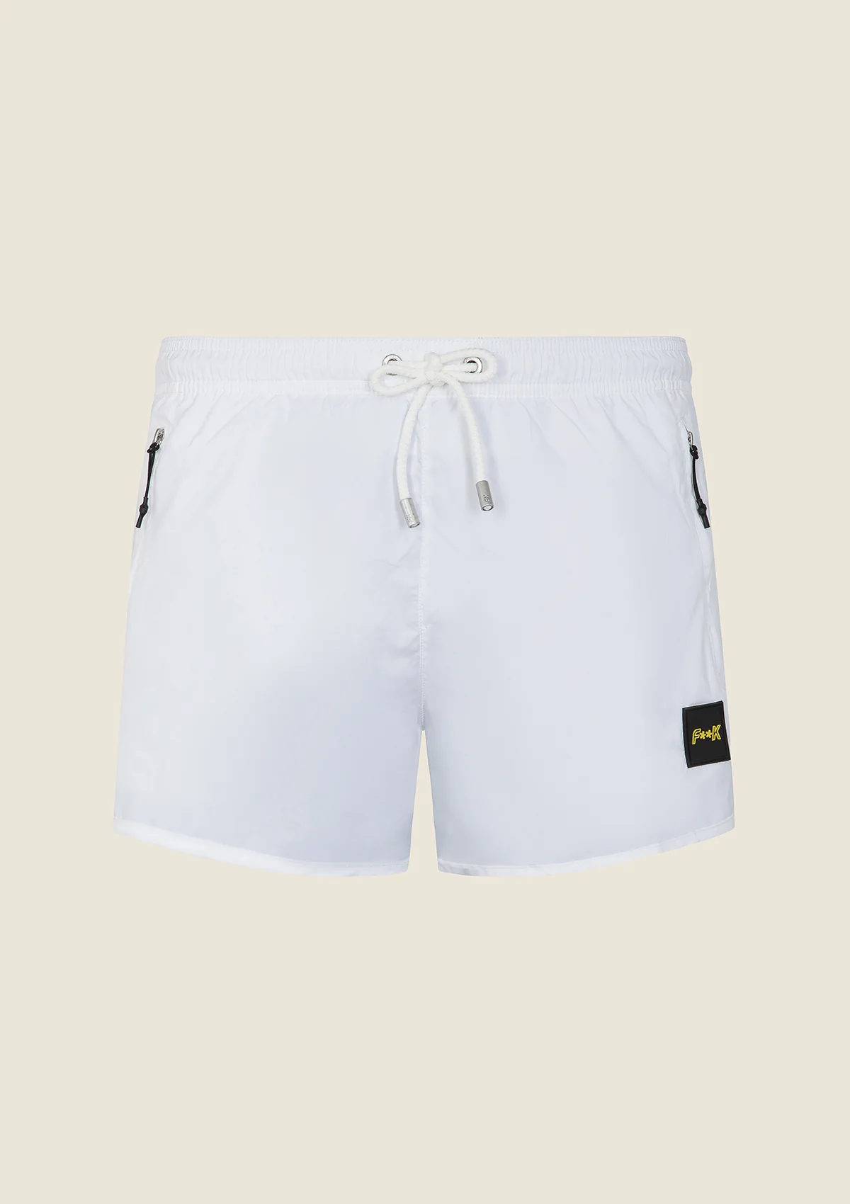 Shorts Uomo F**K Bianco M01BU03-WH - Image 3