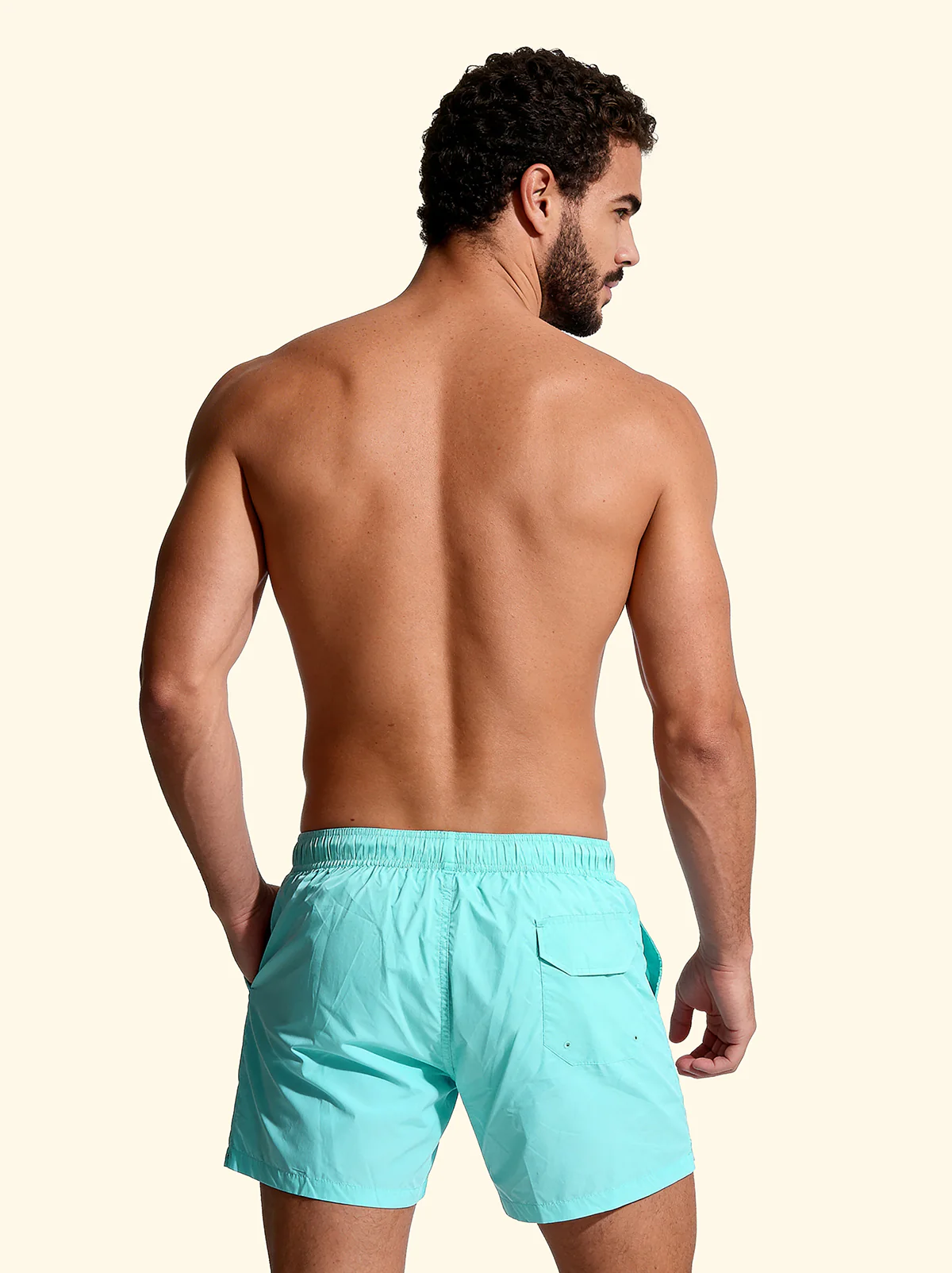 Shorts Uomo F**K Verde Acqua SM5002-AQ - Image 2