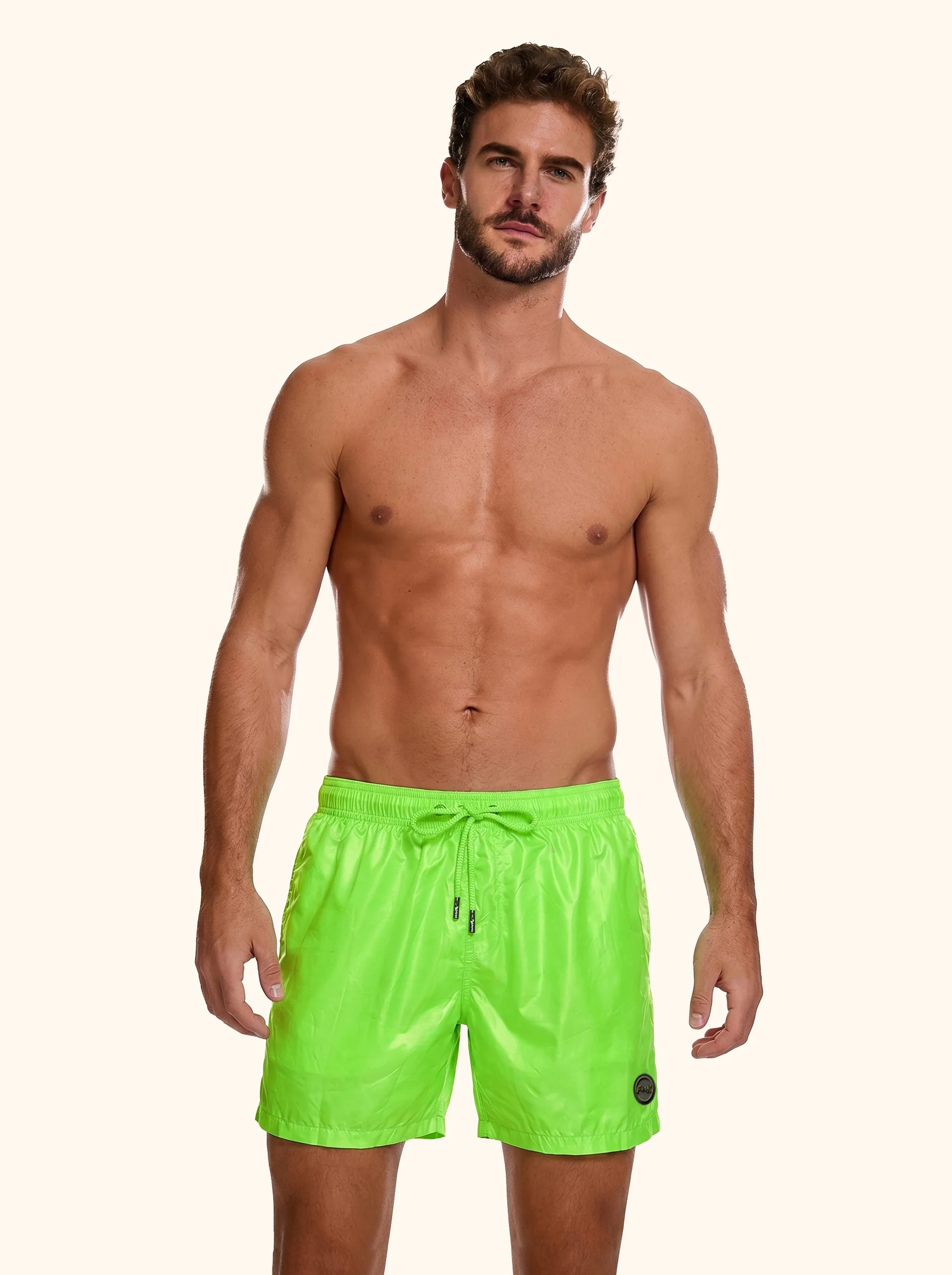 Shorts Uomo F**K Verde Fluo SM5002-FG