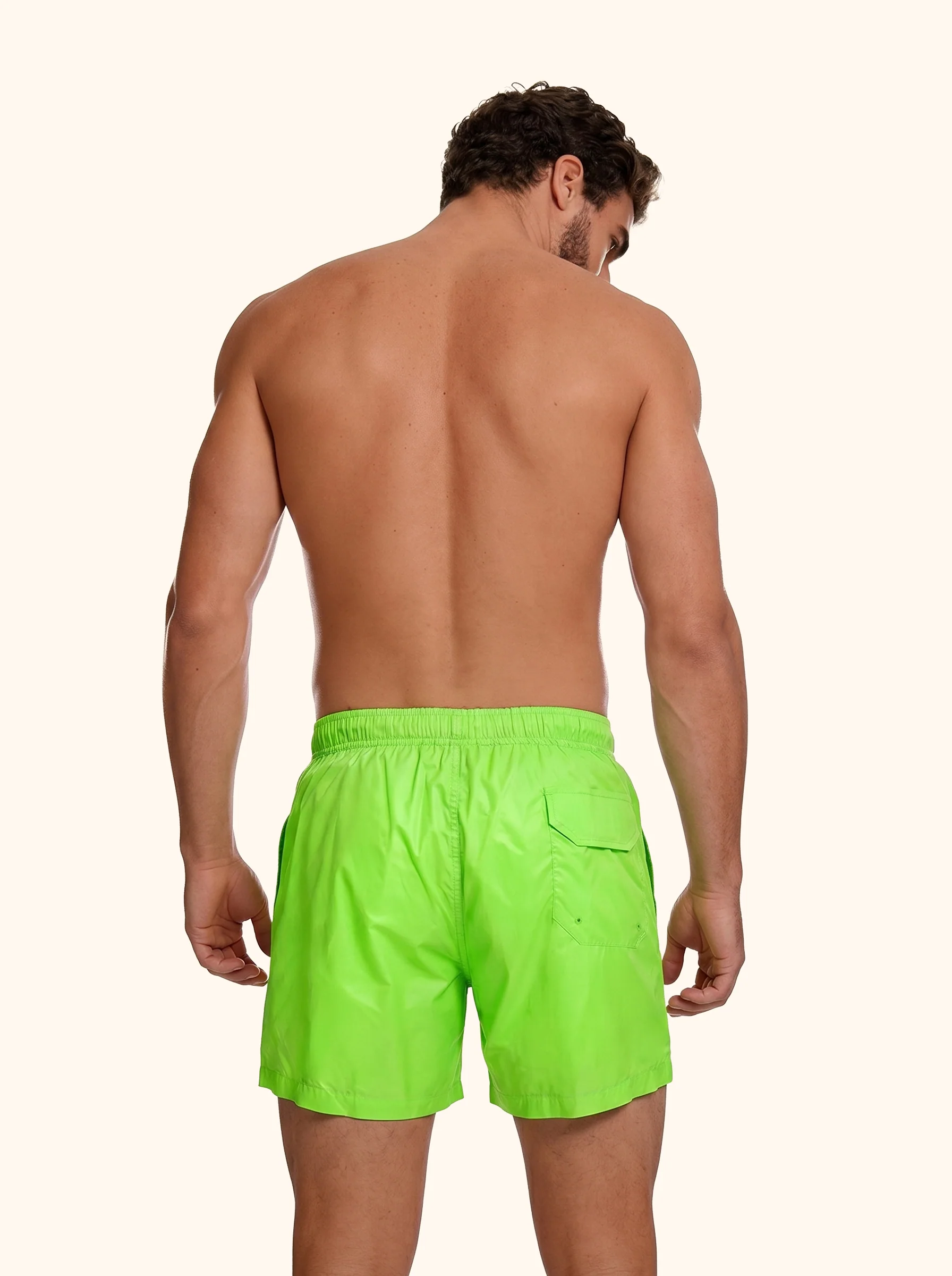 Shorts Uomo F**K Verde Fluo SM5002-FG - Image 2