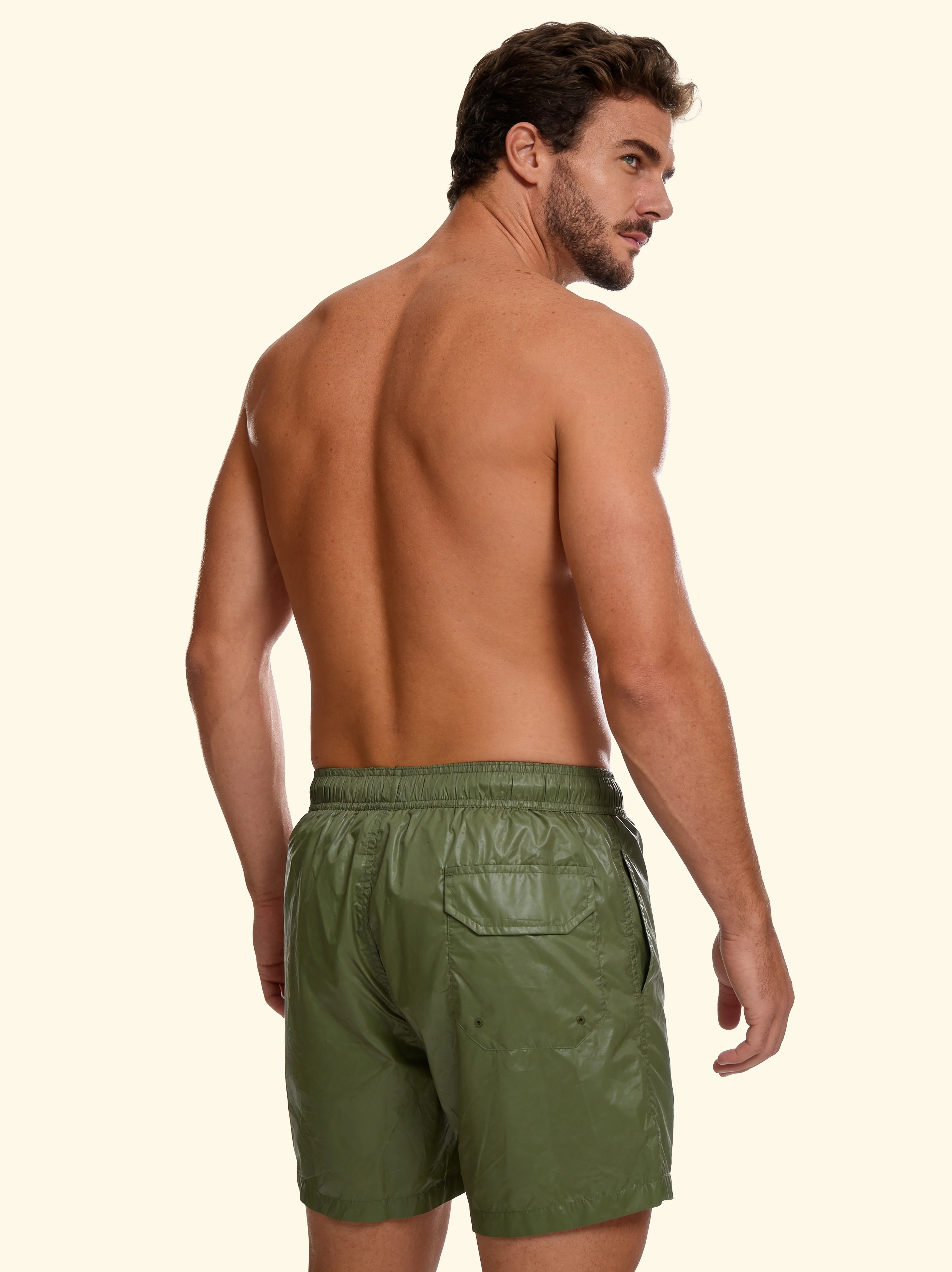 Shorts Uomo F**K Verde Militare SM5002-MG - Image 2