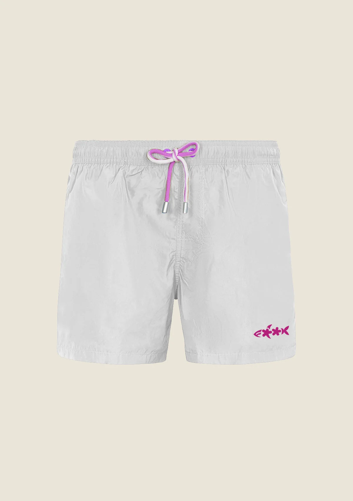 Shorts Uomo F**K Bianco M01BU05-WH - Image 3