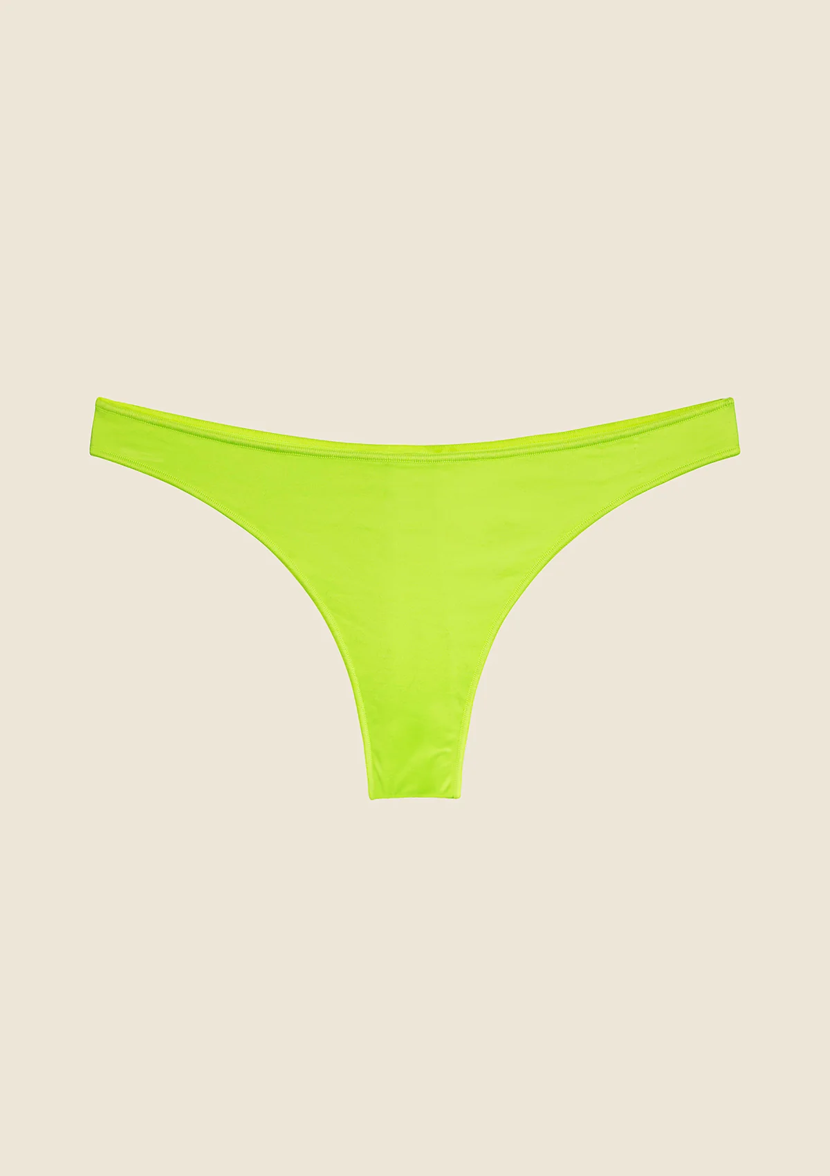 Slip Brasiliano Fisso Donna F**K Verde Fluo 1311-FG - Image 4