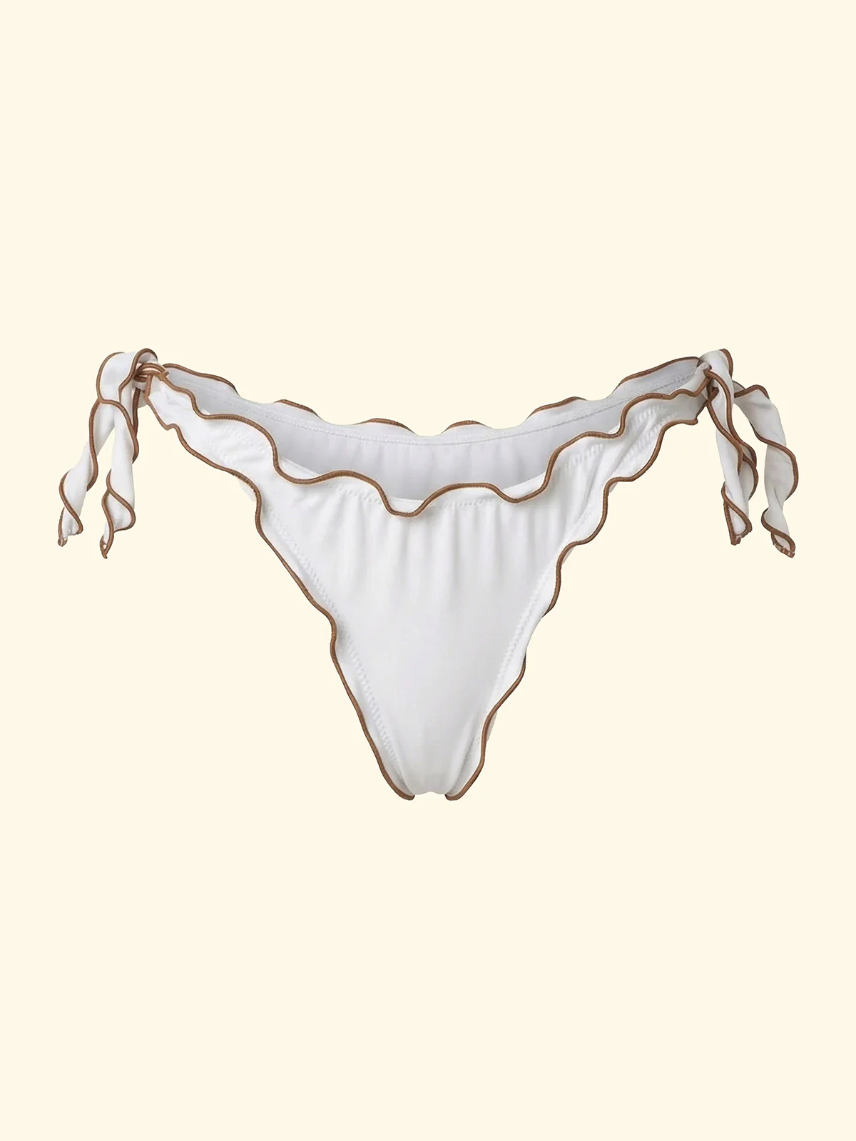 Slip Regolabile Donna F**K Bianco SW1920-WH - Image 3