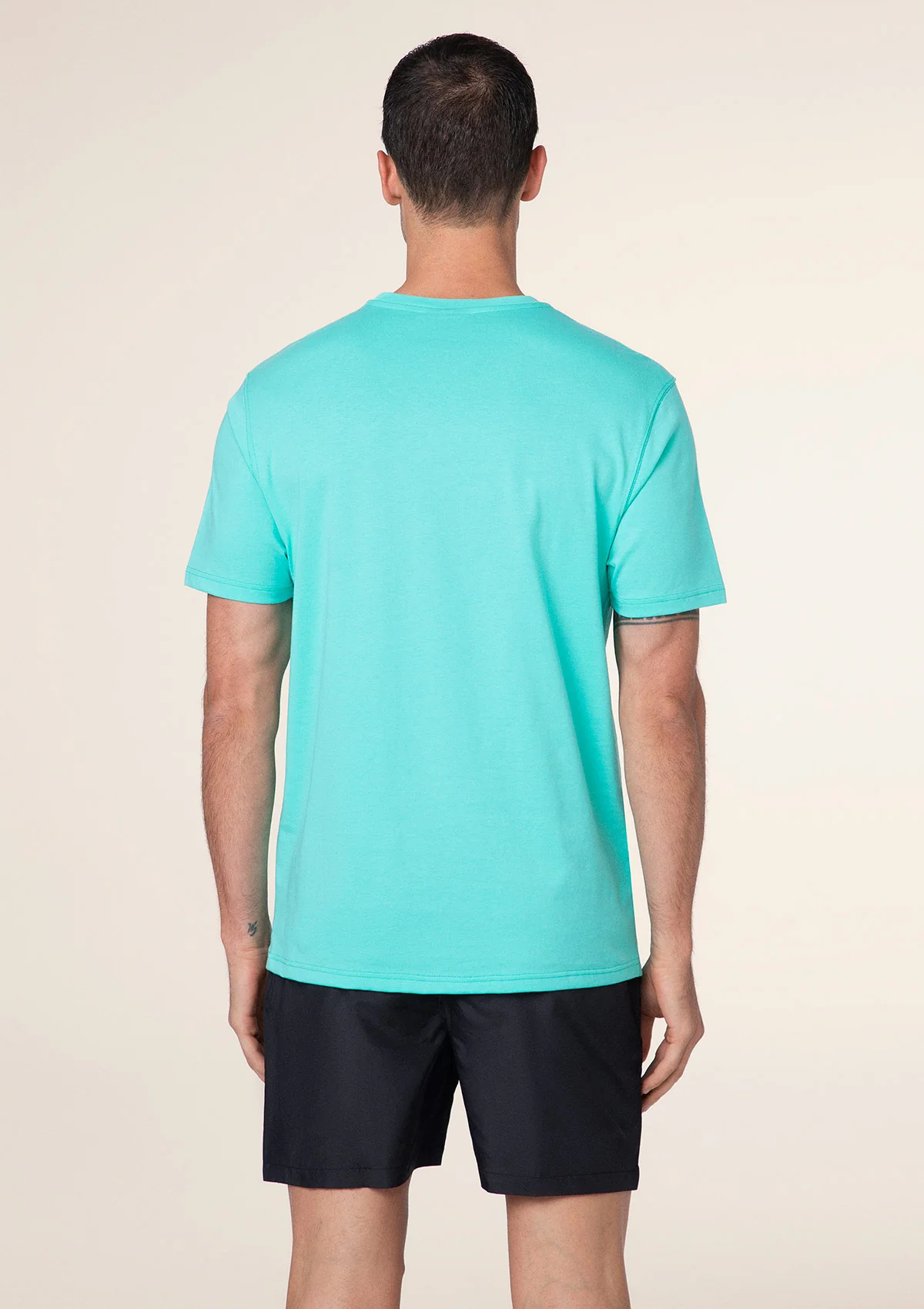 T-Shirt Uomo F**K Verde Acqua M01TS70-AQ - Image 2