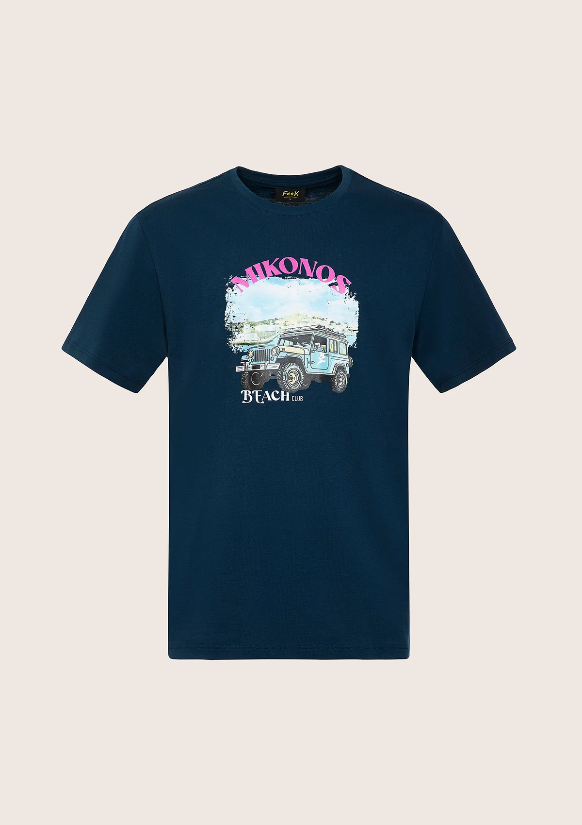 T-Shrit Uomo F**K Blu M01TS75-BU - Image 3